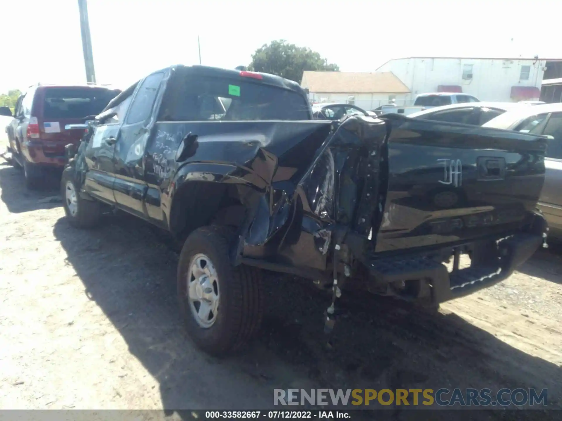 3 Photograph of a damaged car 3TYRX5GN4LT002518 TOYOTA TACOMA 2WD 2020