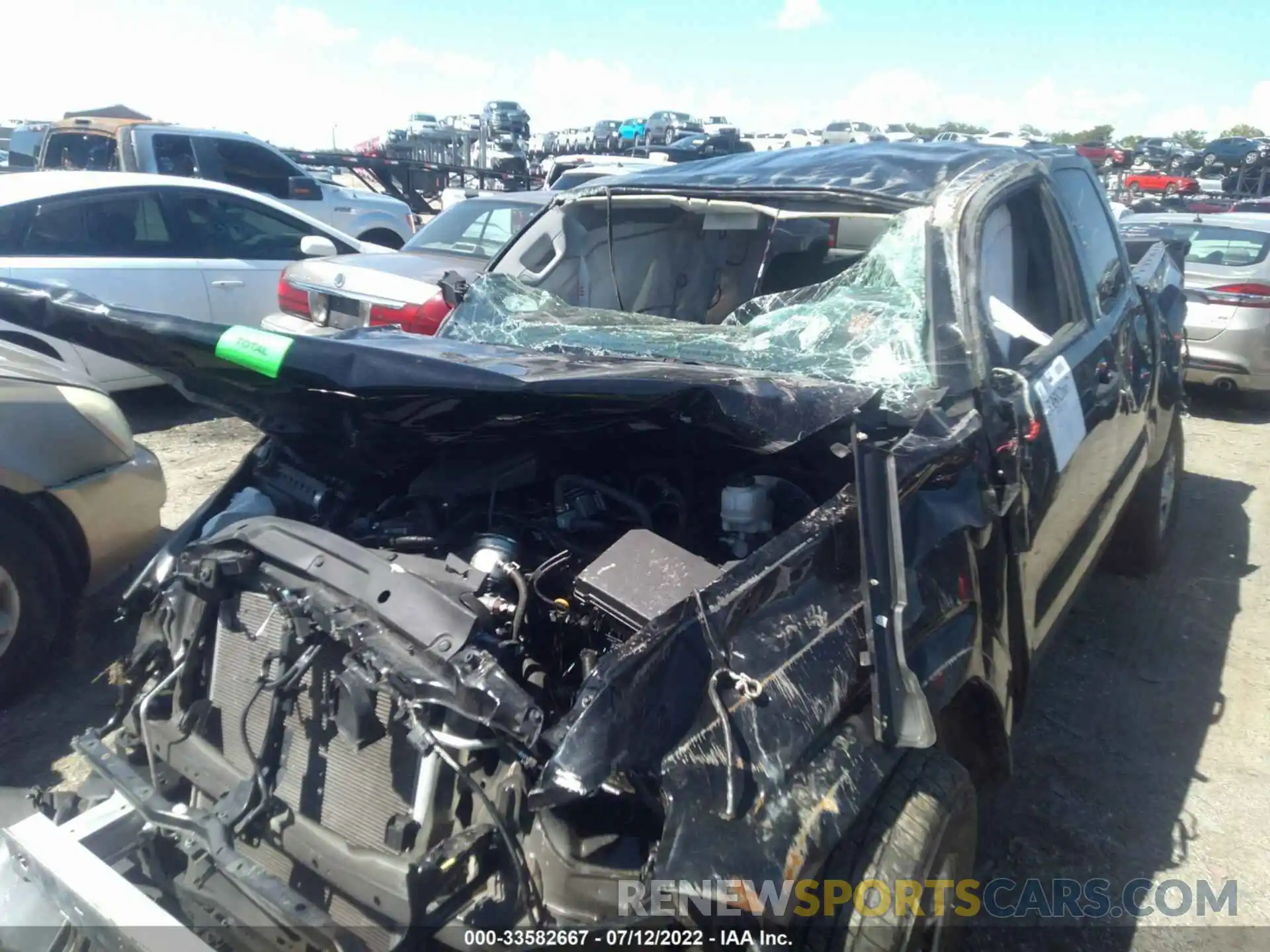 6 Photograph of a damaged car 3TYRX5GN4LT002518 TOYOTA TACOMA 2WD 2020