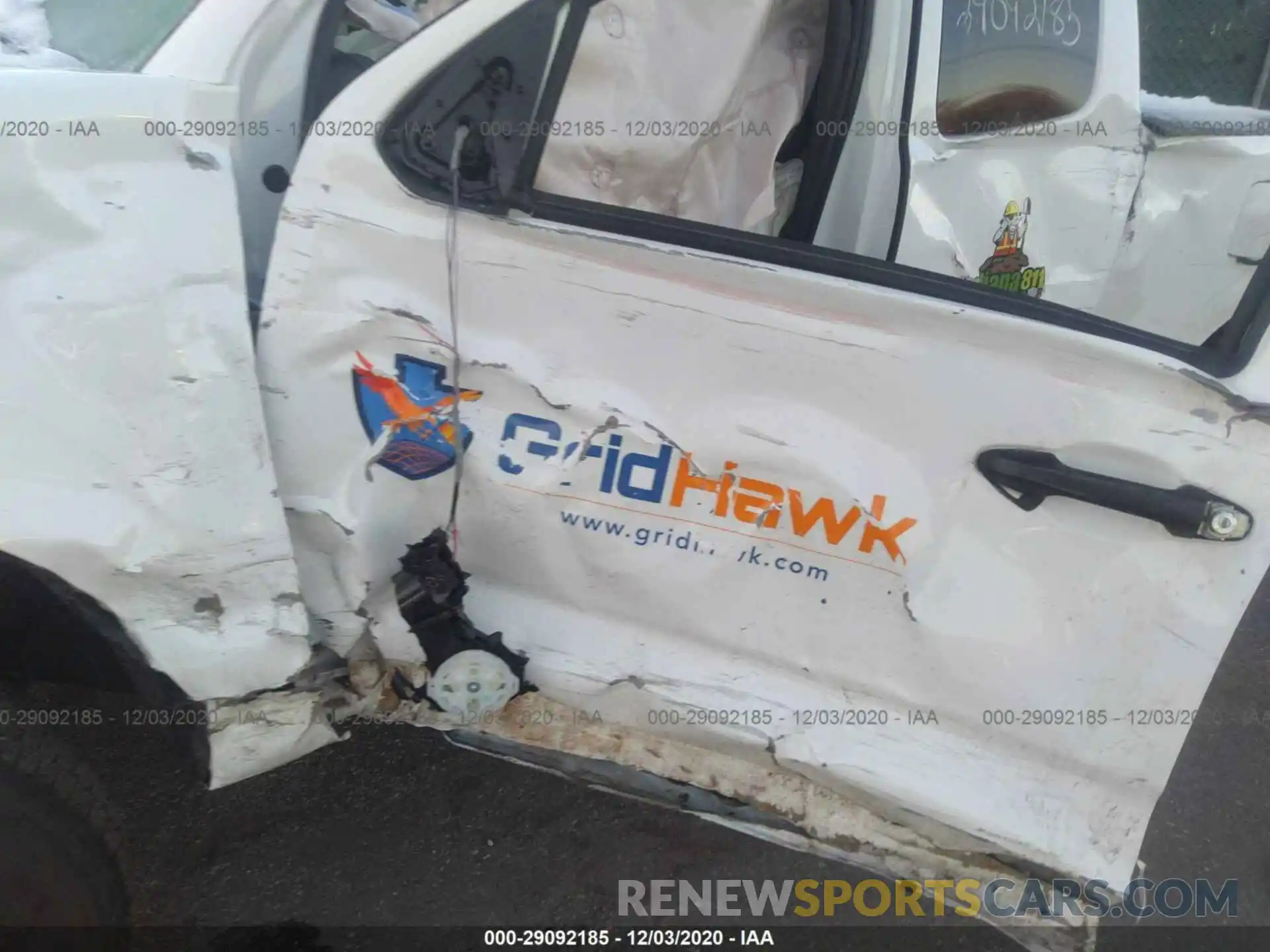 6 Photograph of a damaged car 3TYRX5GN6LT001483 TOYOTA TACOMA 2WD 2020