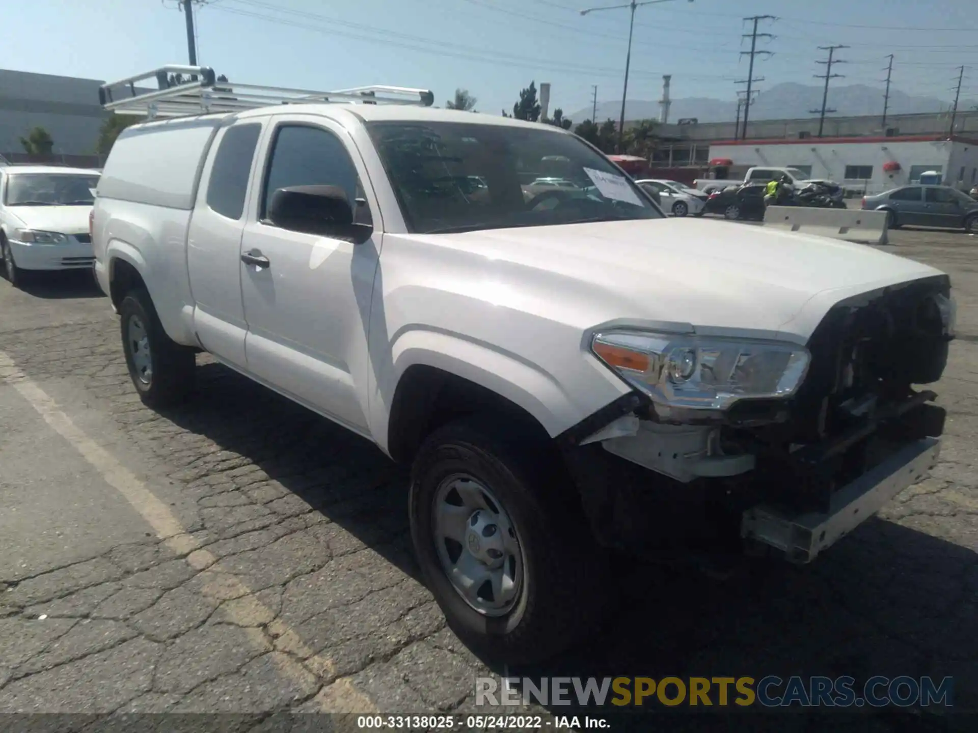 1 Photograph of a damaged car 3TYRX5GN7LT000939 TOYOTA TACOMA 2WD 2020