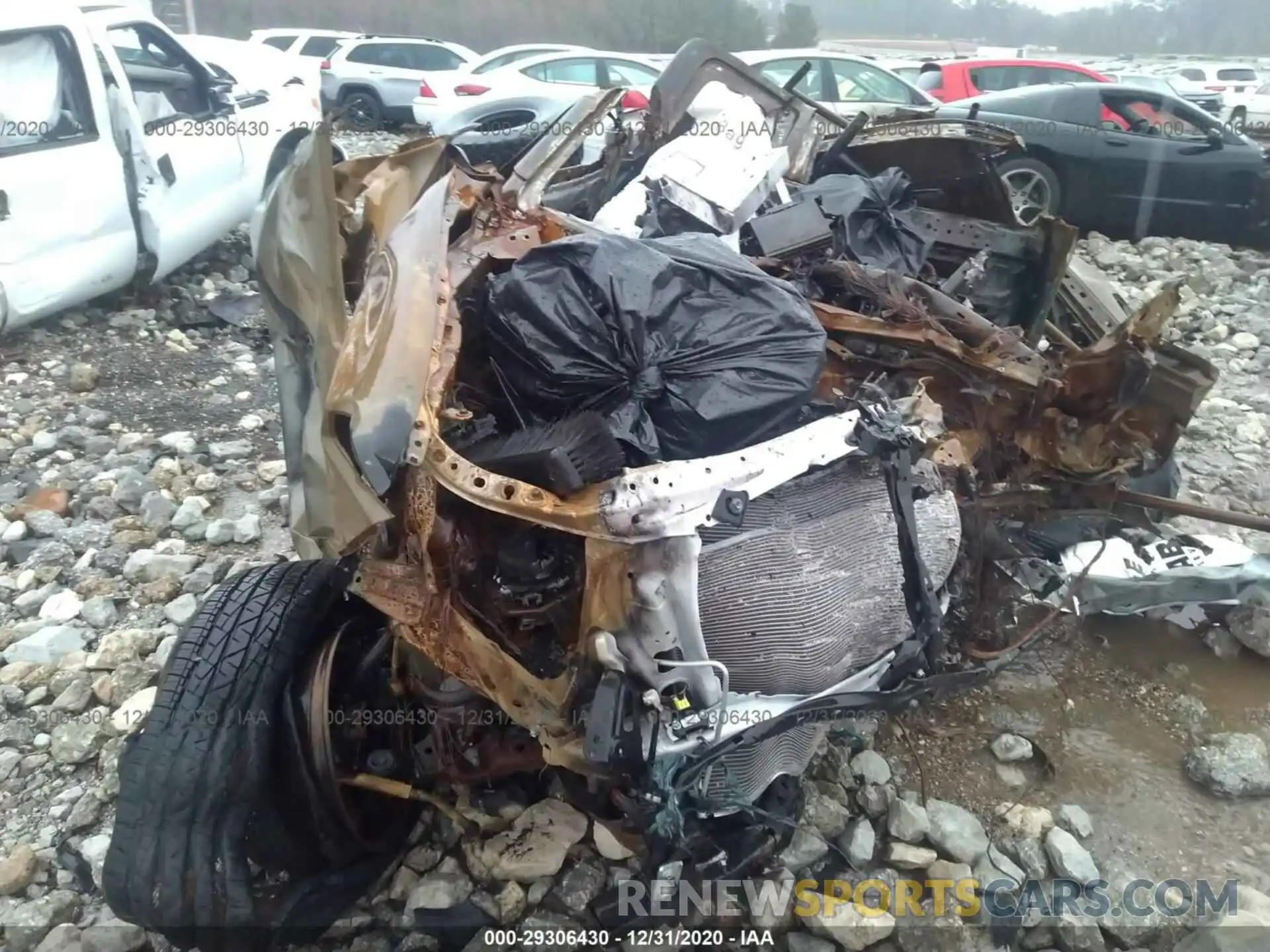 10 Фотография поврежденного автомобиля 3TYRX5GN7LT004182 TOYOTA TACOMA 2WD 2020