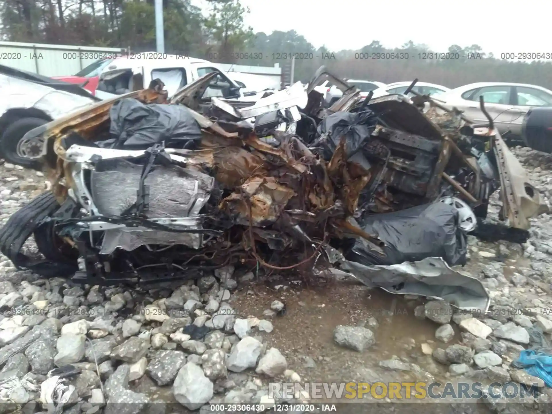 2 Photograph of a damaged car 3TYRX5GN7LT004182 TOYOTA TACOMA 2WD 2020