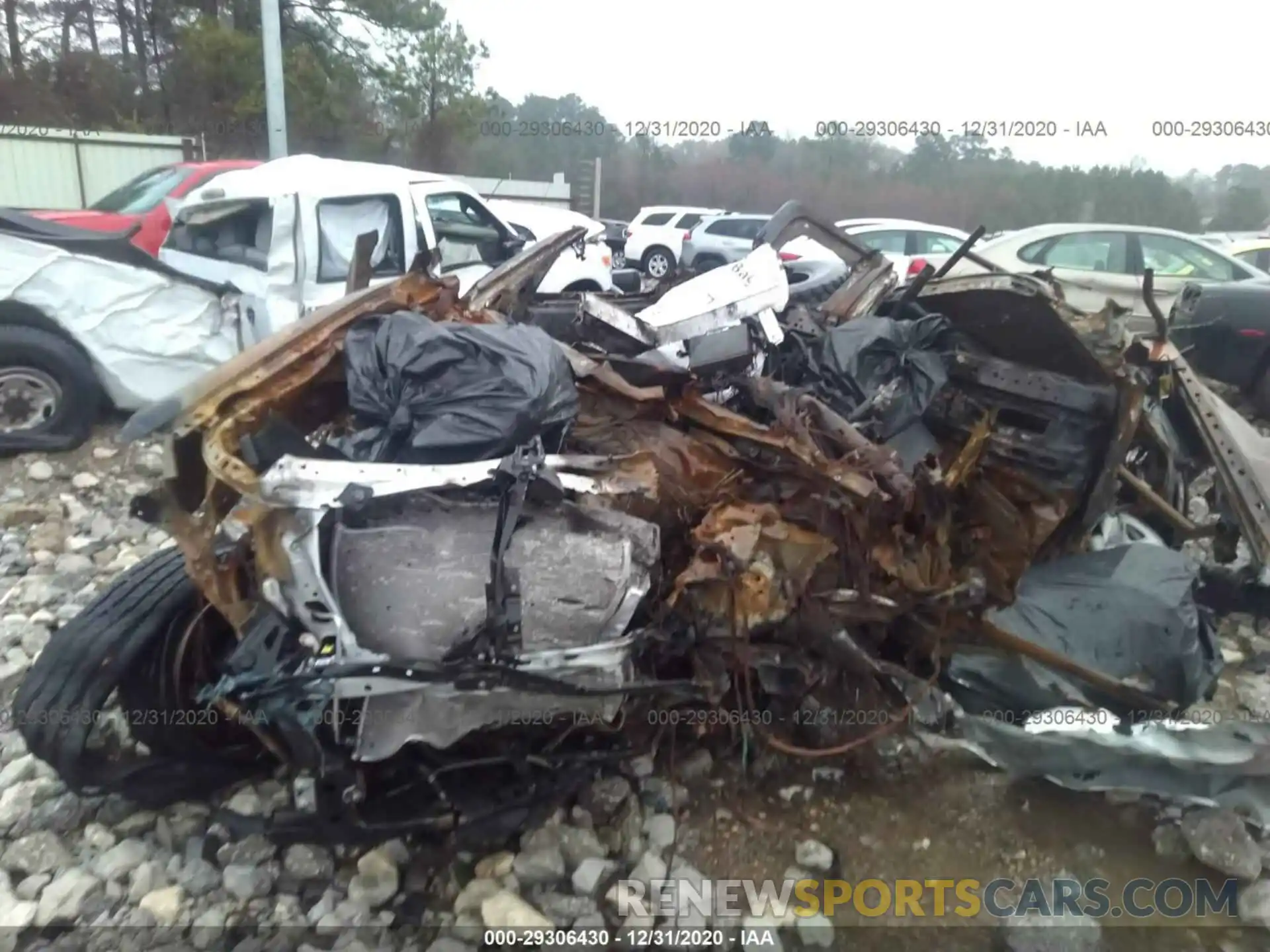 6 Фотография поврежденного автомобиля 3TYRX5GN7LT004182 TOYOTA TACOMA 2WD 2020
