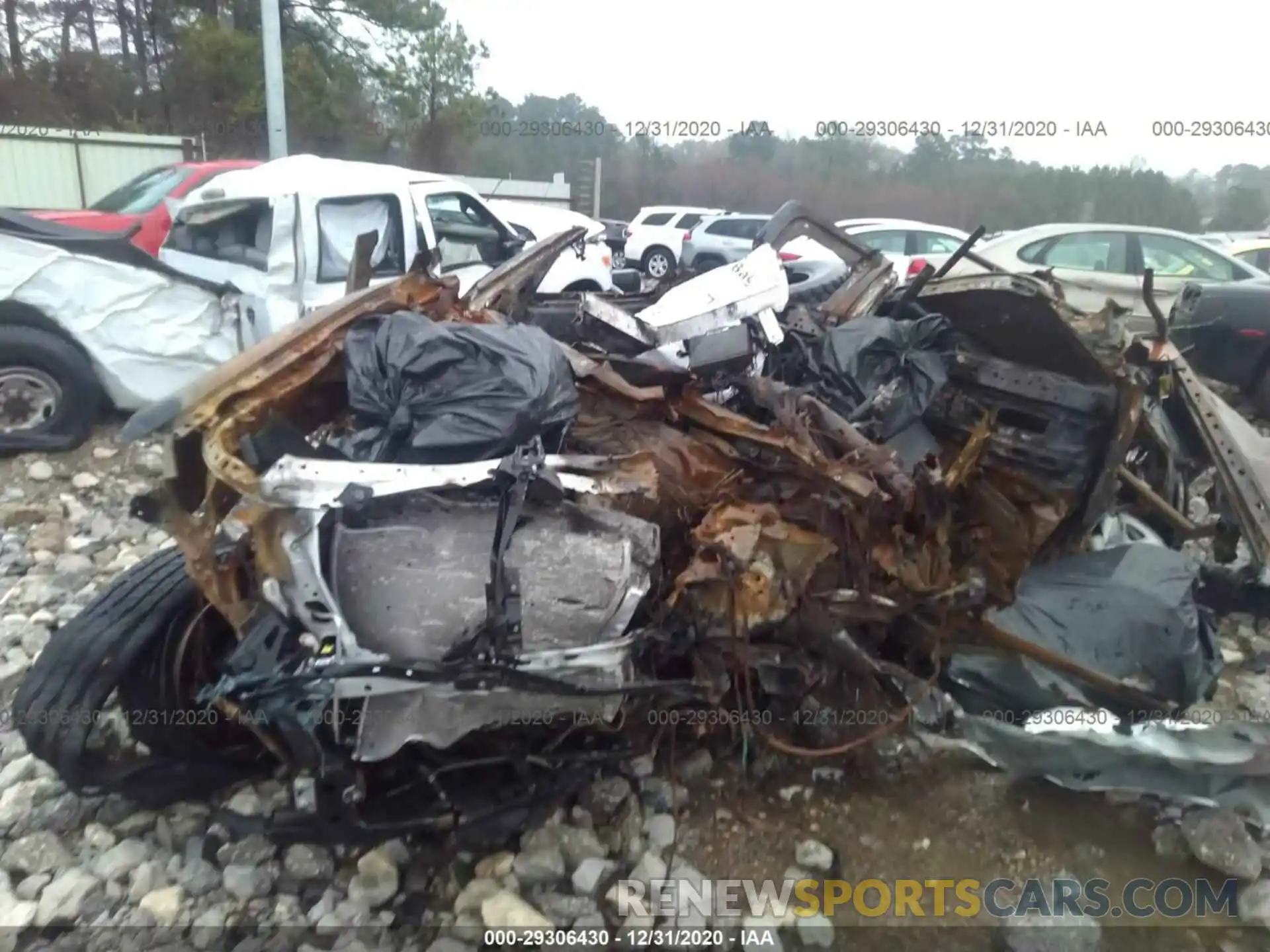 6 Photograph of a damaged car 3TYRX5GN7LT004182 TOYOTA TACOMA 2WD 2020