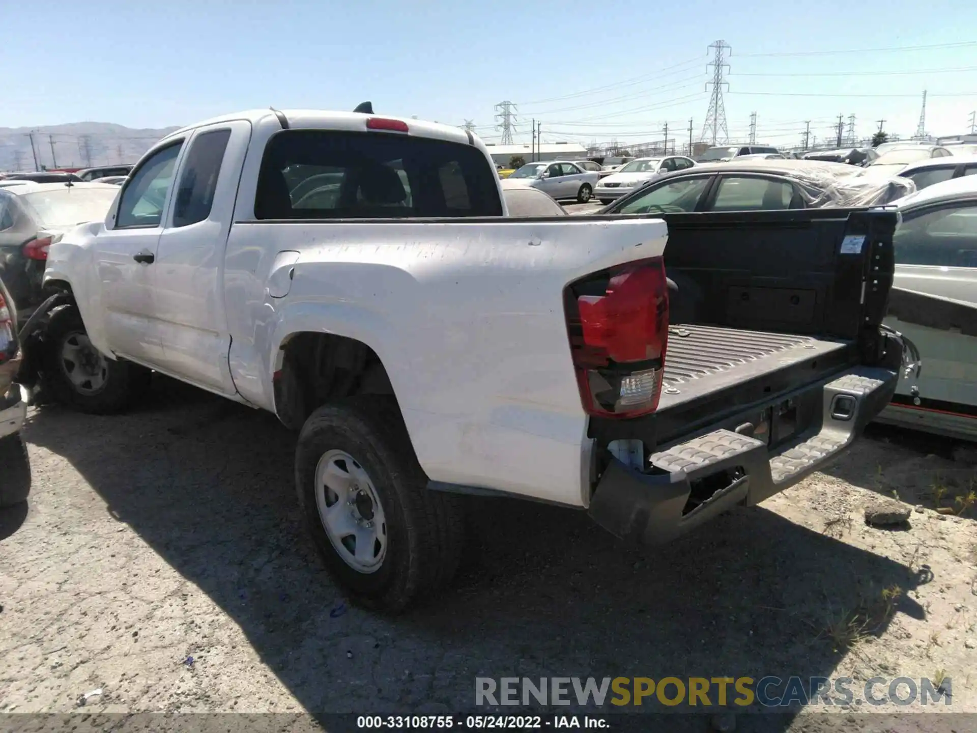 3 Photograph of a damaged car 3TYRX5GN7LT004974 TOYOTA TACOMA 2WD 2020