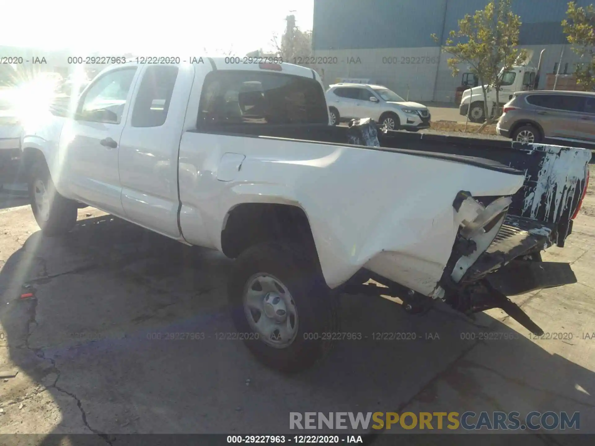 3 Photograph of a damaged car 3TYRX5GN9LT000005 TOYOTA TACOMA 2WD 2020