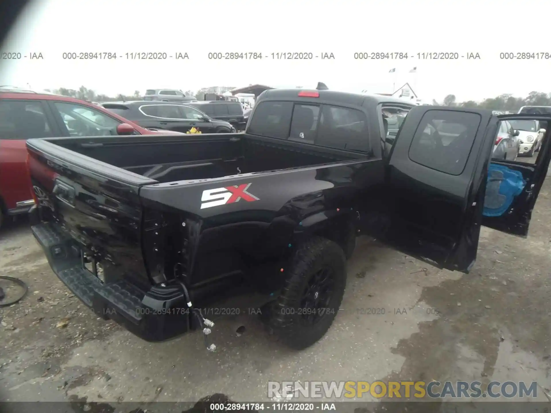 4 Photograph of a damaged car 3TYRX5GN9LT001459 TOYOTA TACOMA 2WD 2020