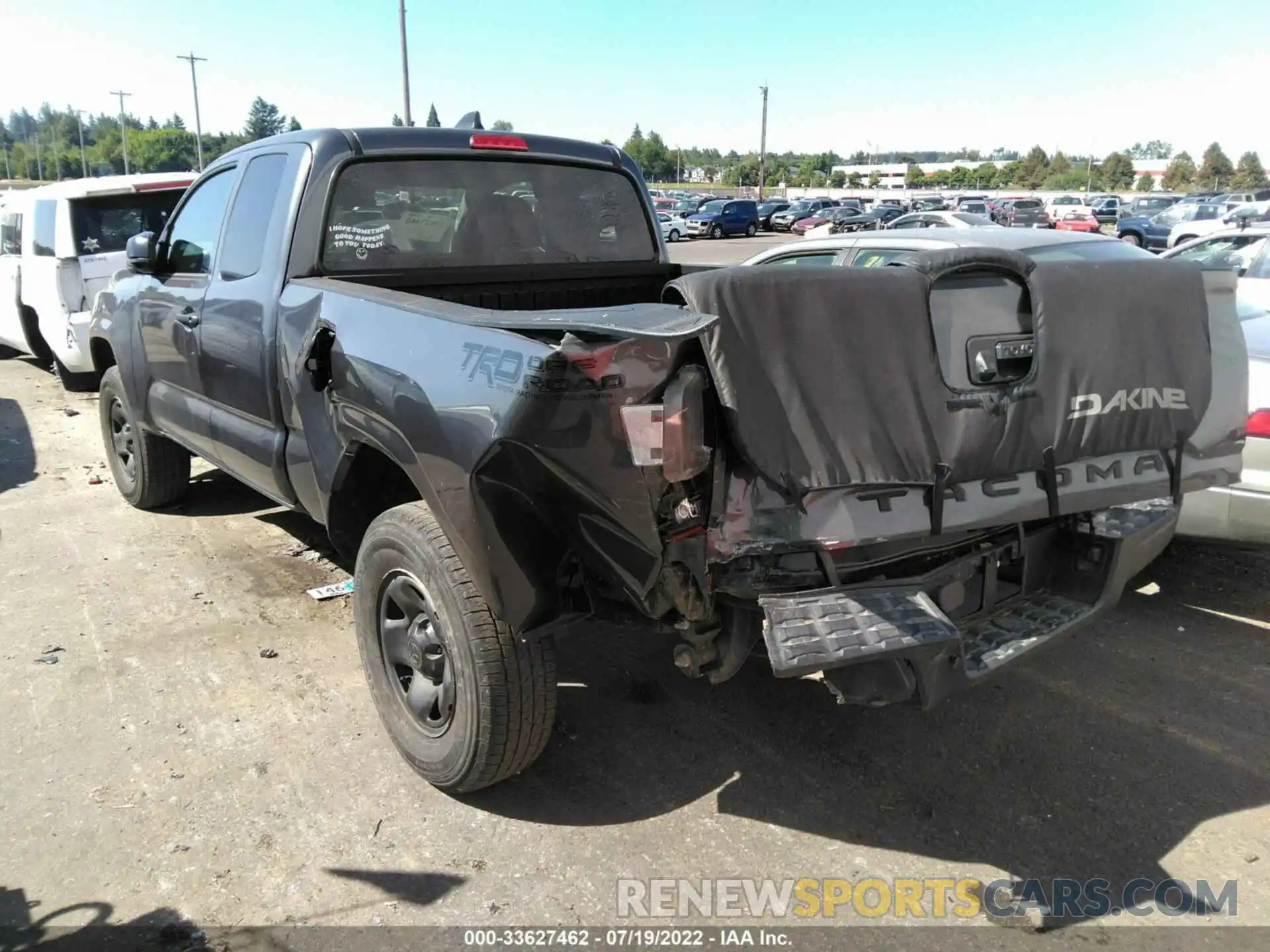 3 Photograph of a damaged car 3TYRX5GNXLT002295 TOYOTA TACOMA 2WD 2020