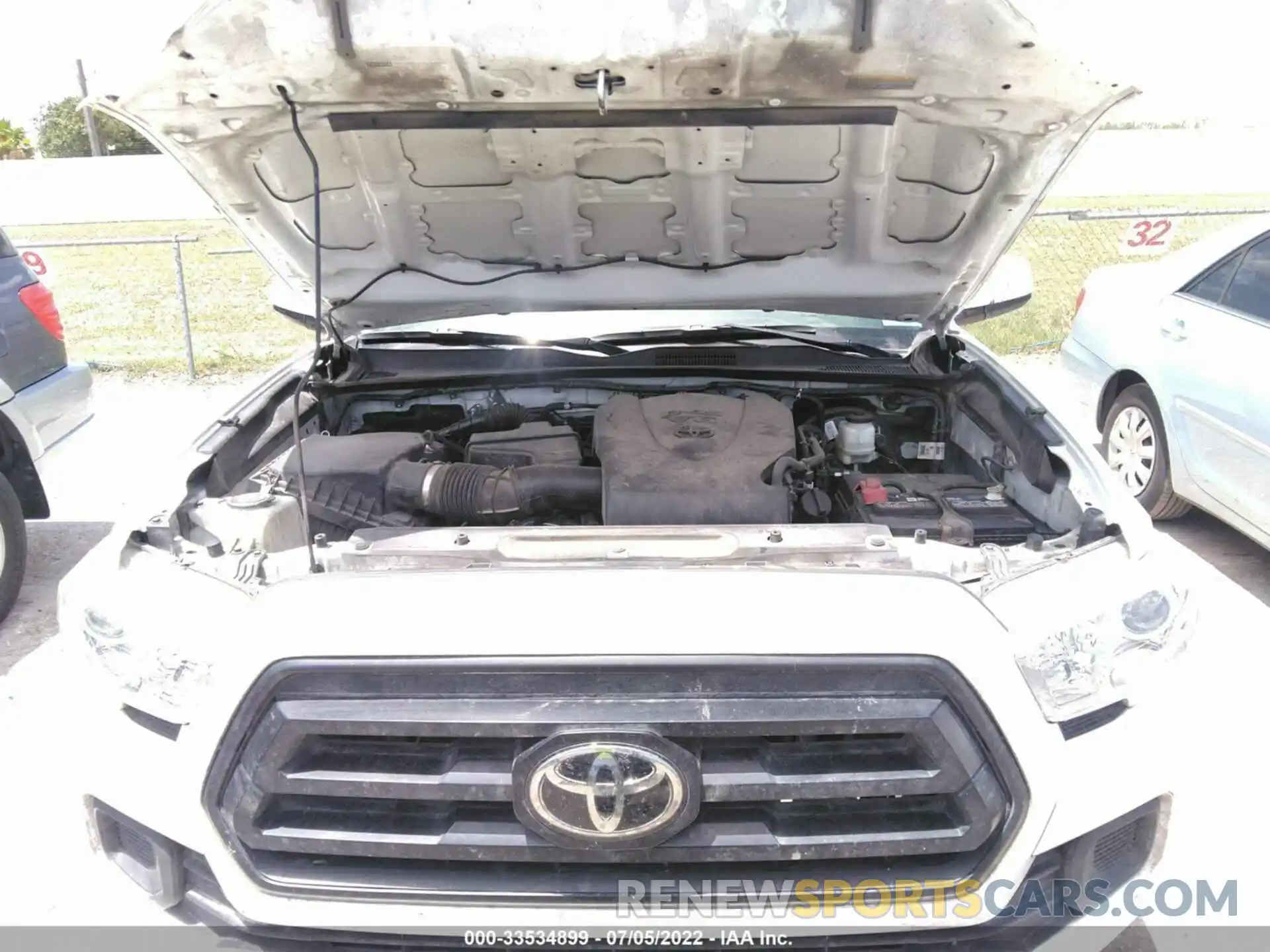 10 Фотография поврежденного автомобиля 3TYRZ5CN0LT001768 TOYOTA TACOMA 2WD 2020