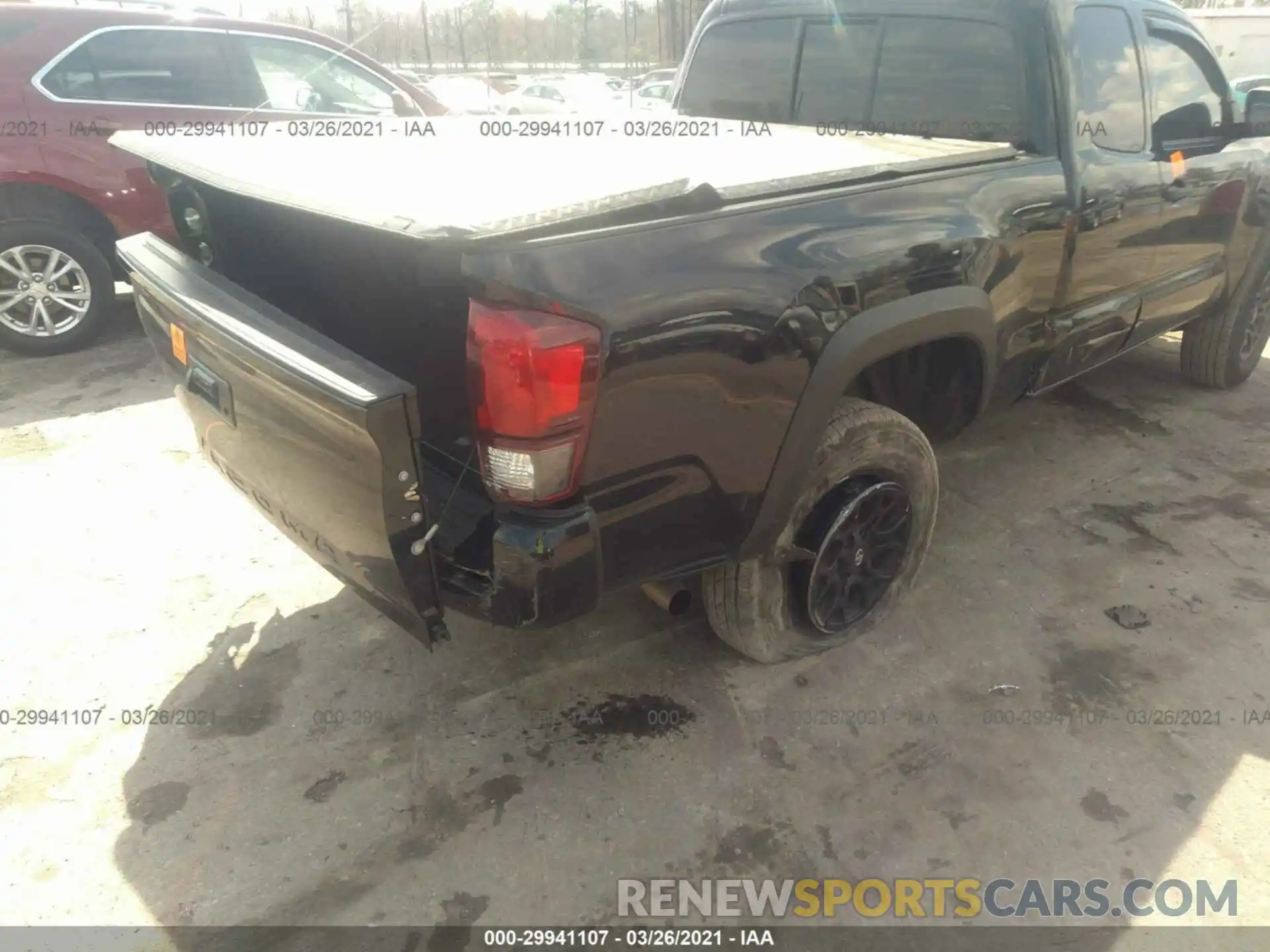 6 Photograph of a damaged car 3TYRZ5CN8LT000531 TOYOTA TACOMA 2WD 2020