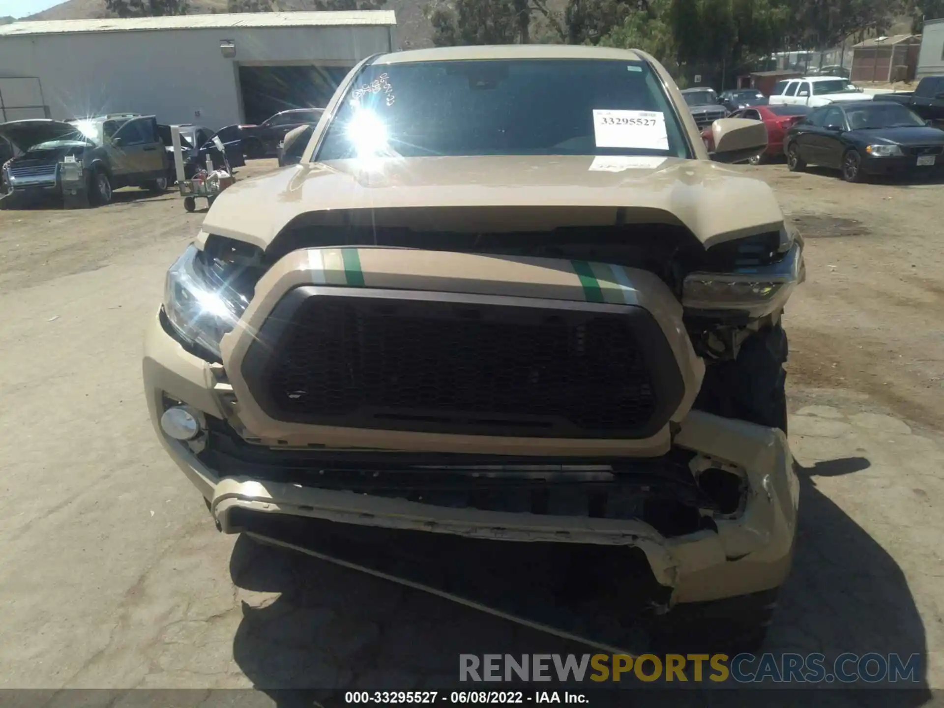 6 Photograph of a damaged car 5TFAX5GN0LX173513 TOYOTA TACOMA 2WD 2020