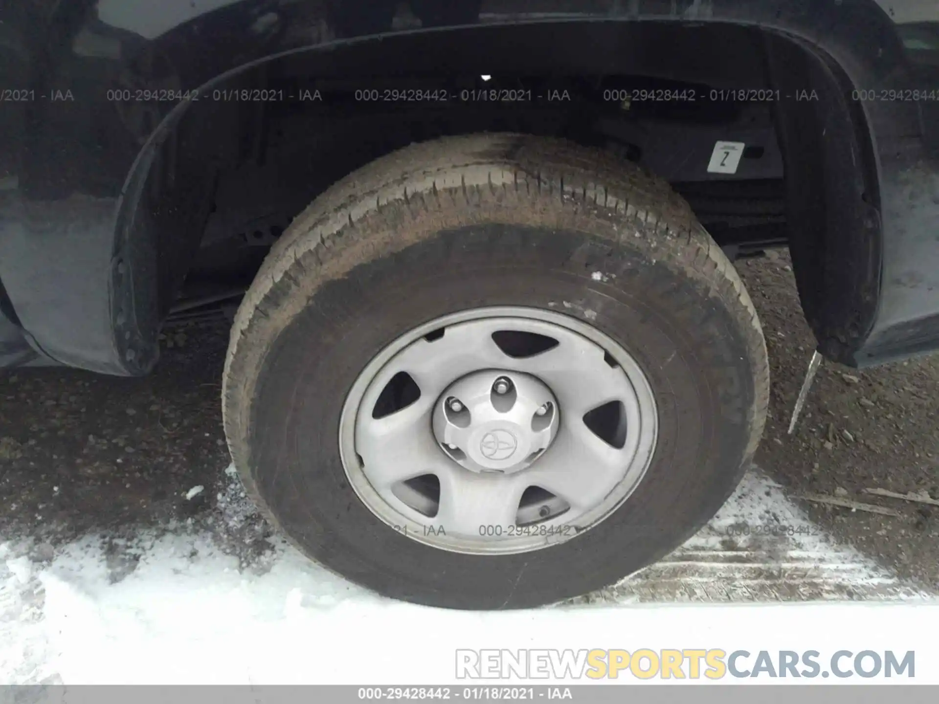 14 Photograph of a damaged car 5TFAX5GN0LX175665 TOYOTA TACOMA 2WD 2020