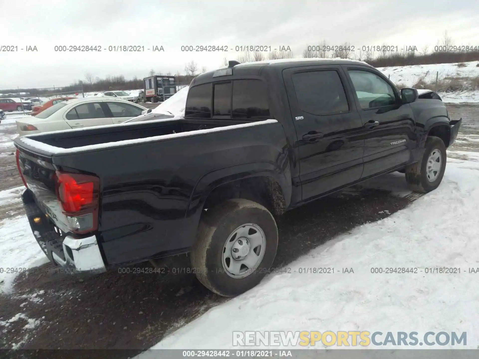 4 Photograph of a damaged car 5TFAX5GN0LX175665 TOYOTA TACOMA 2WD 2020