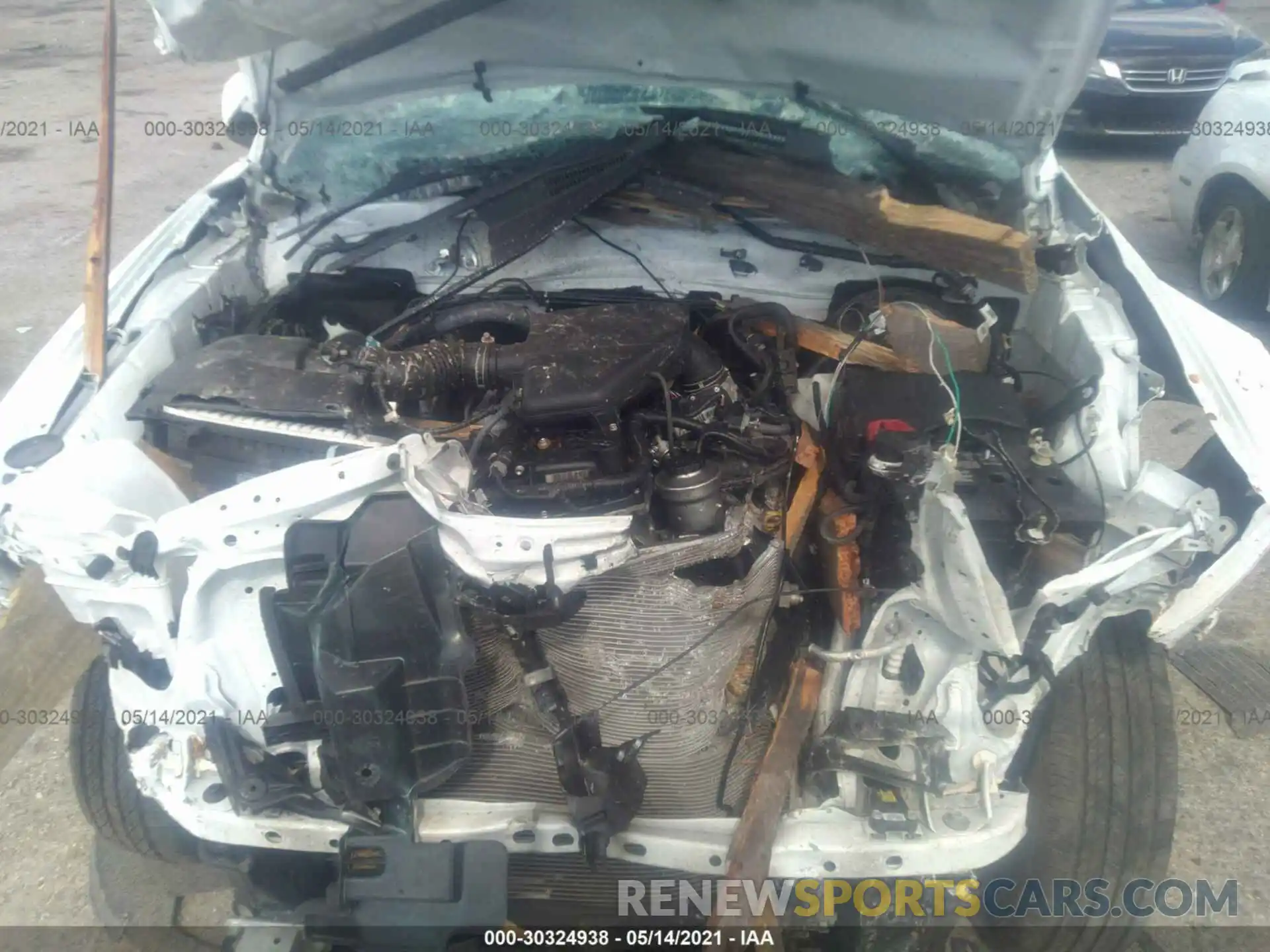 10 Photograph of a damaged car 5TFAX5GN0LX185239 TOYOTA TACOMA 2WD 2020