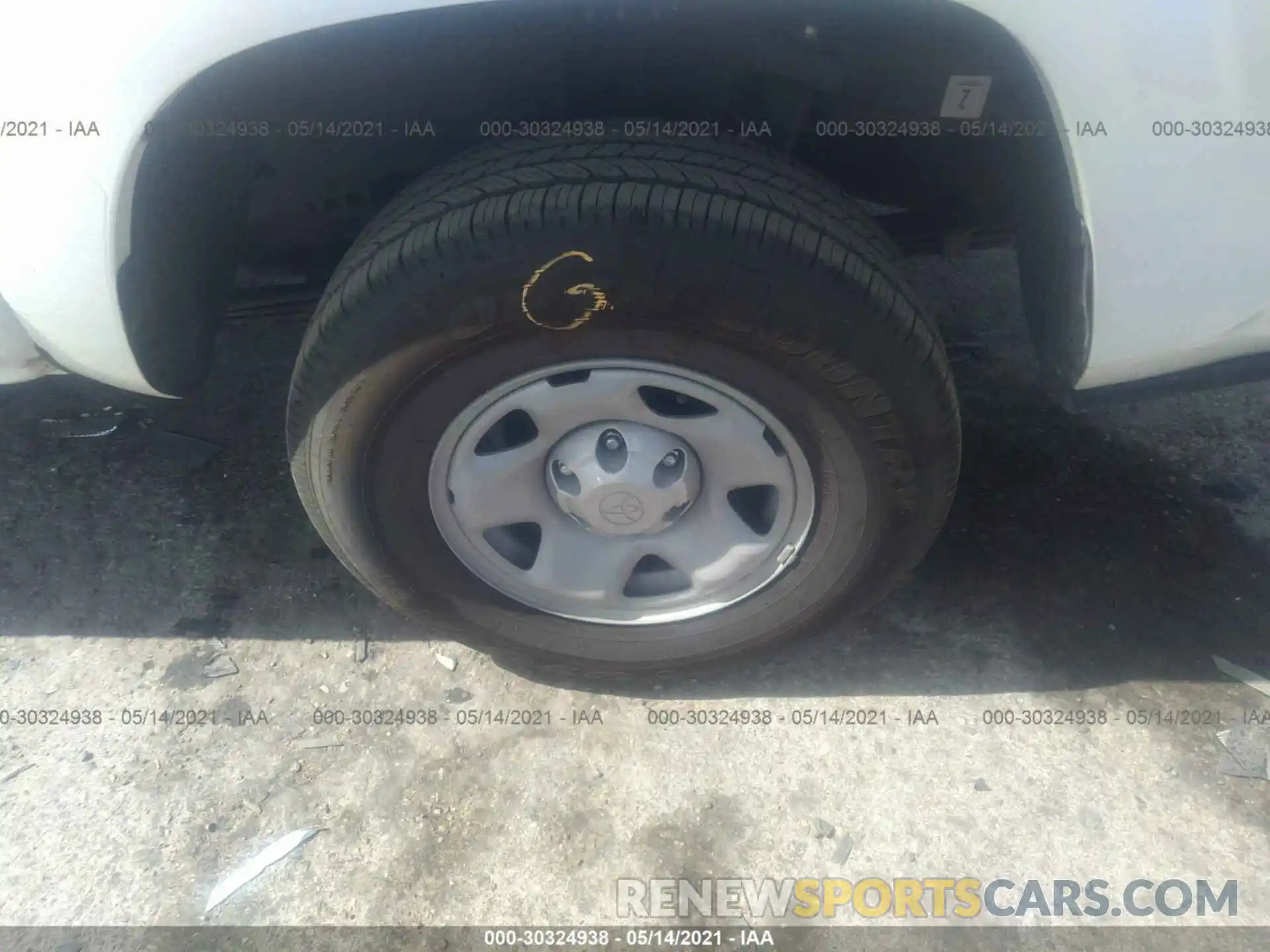 13 Photograph of a damaged car 5TFAX5GN0LX185239 TOYOTA TACOMA 2WD 2020