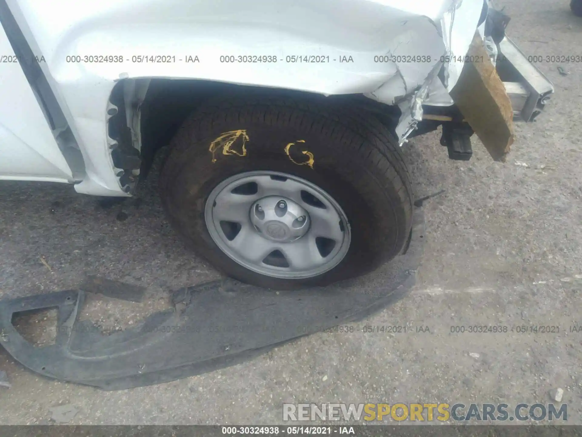 14 Photograph of a damaged car 5TFAX5GN0LX185239 TOYOTA TACOMA 2WD 2020