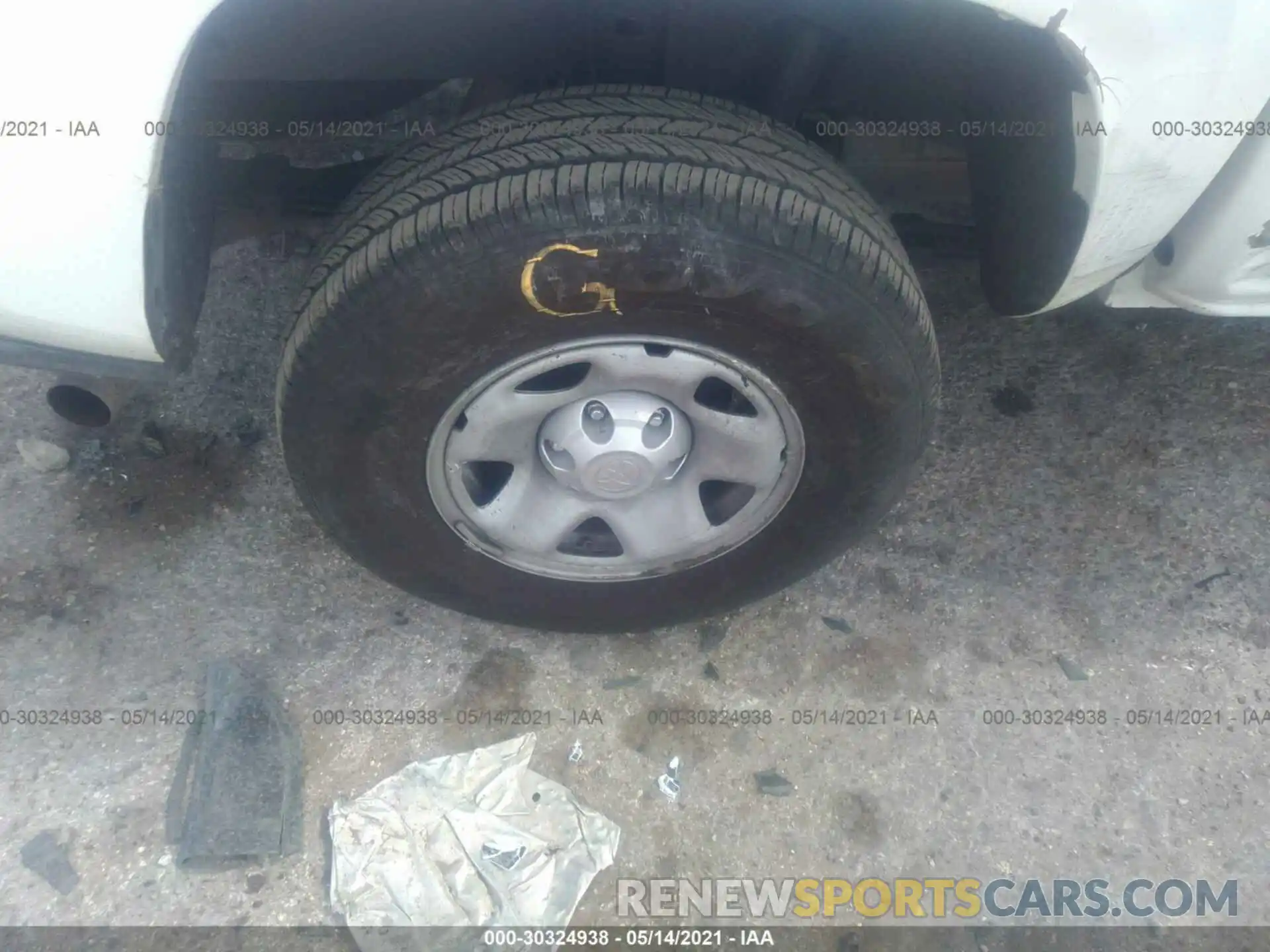 15 Photograph of a damaged car 5TFAX5GN0LX185239 TOYOTA TACOMA 2WD 2020