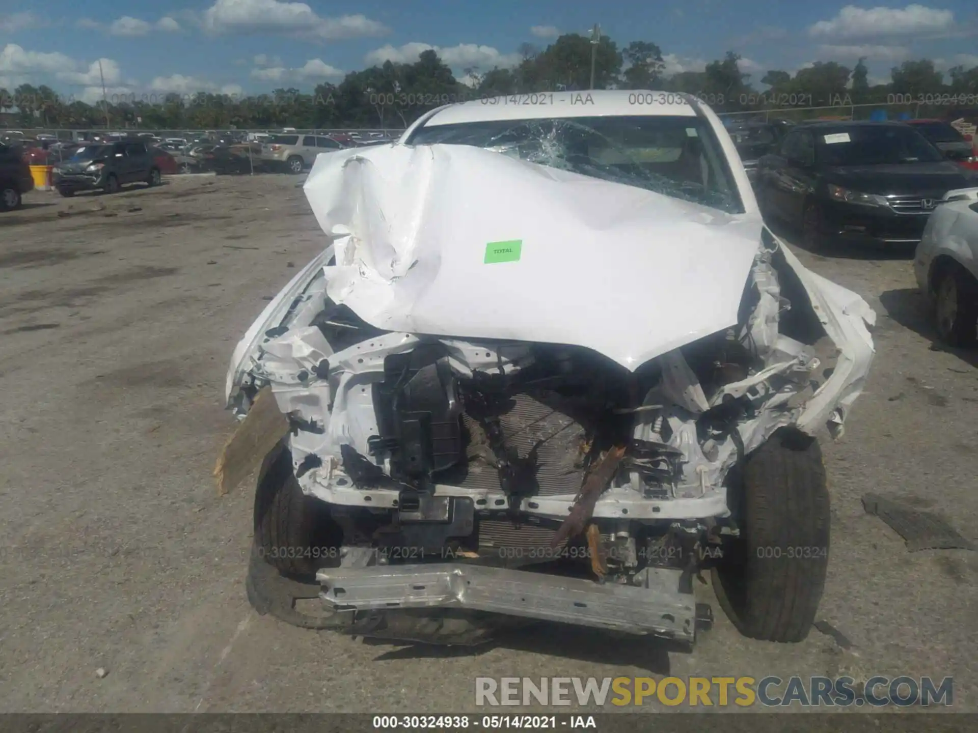 6 Photograph of a damaged car 5TFAX5GN0LX185239 TOYOTA TACOMA 2WD 2020