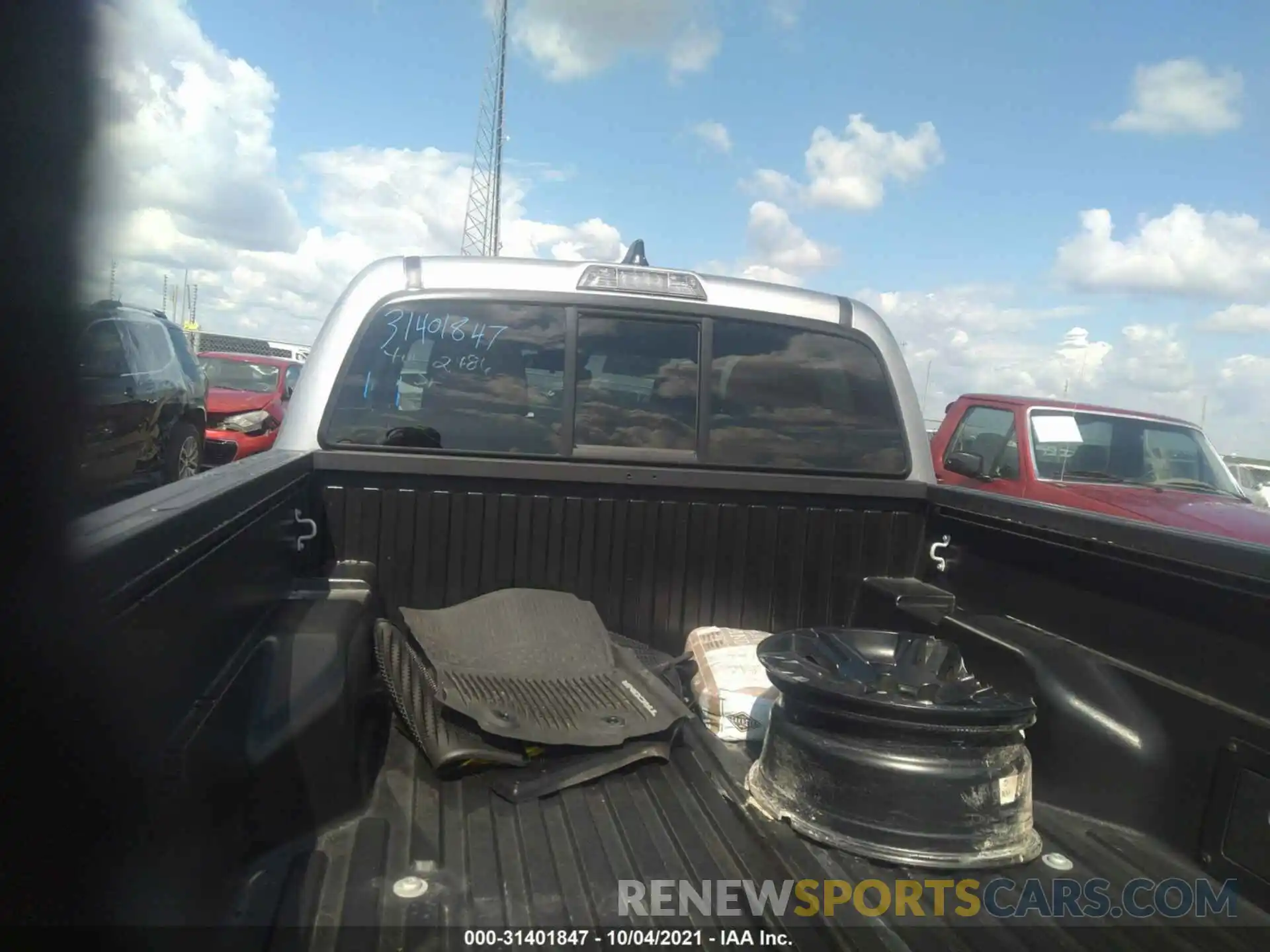 8 Photograph of a damaged car 5TFAX5GN0LX185578 TOYOTA TACOMA 2WD 2020