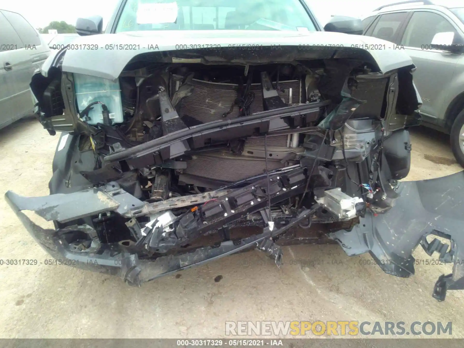 6 Photograph of a damaged car 5TFAX5GN1LX168773 TOYOTA TACOMA 2WD 2020