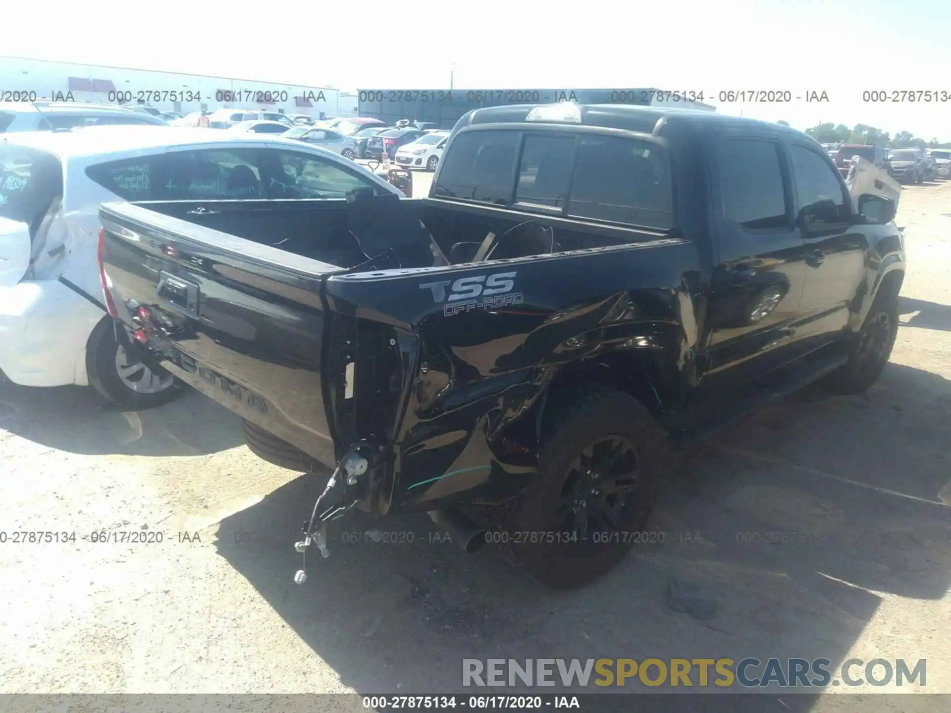 4 Photograph of a damaged car 5TFAX5GN1LX176002 TOYOTA TACOMA 2WD 2020