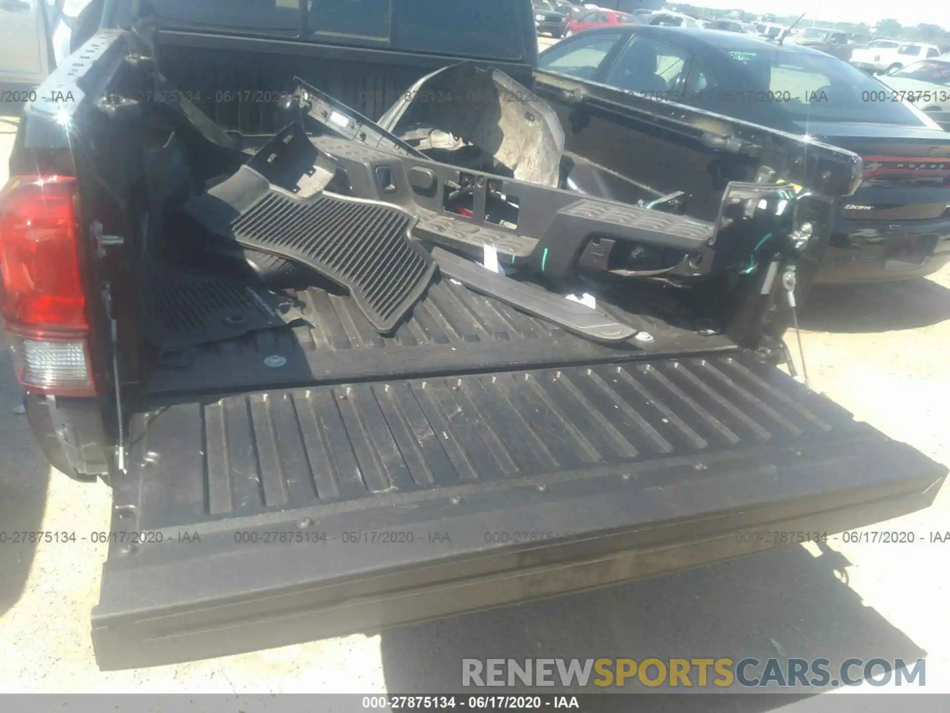 8 Photograph of a damaged car 5TFAX5GN1LX176002 TOYOTA TACOMA 2WD 2020