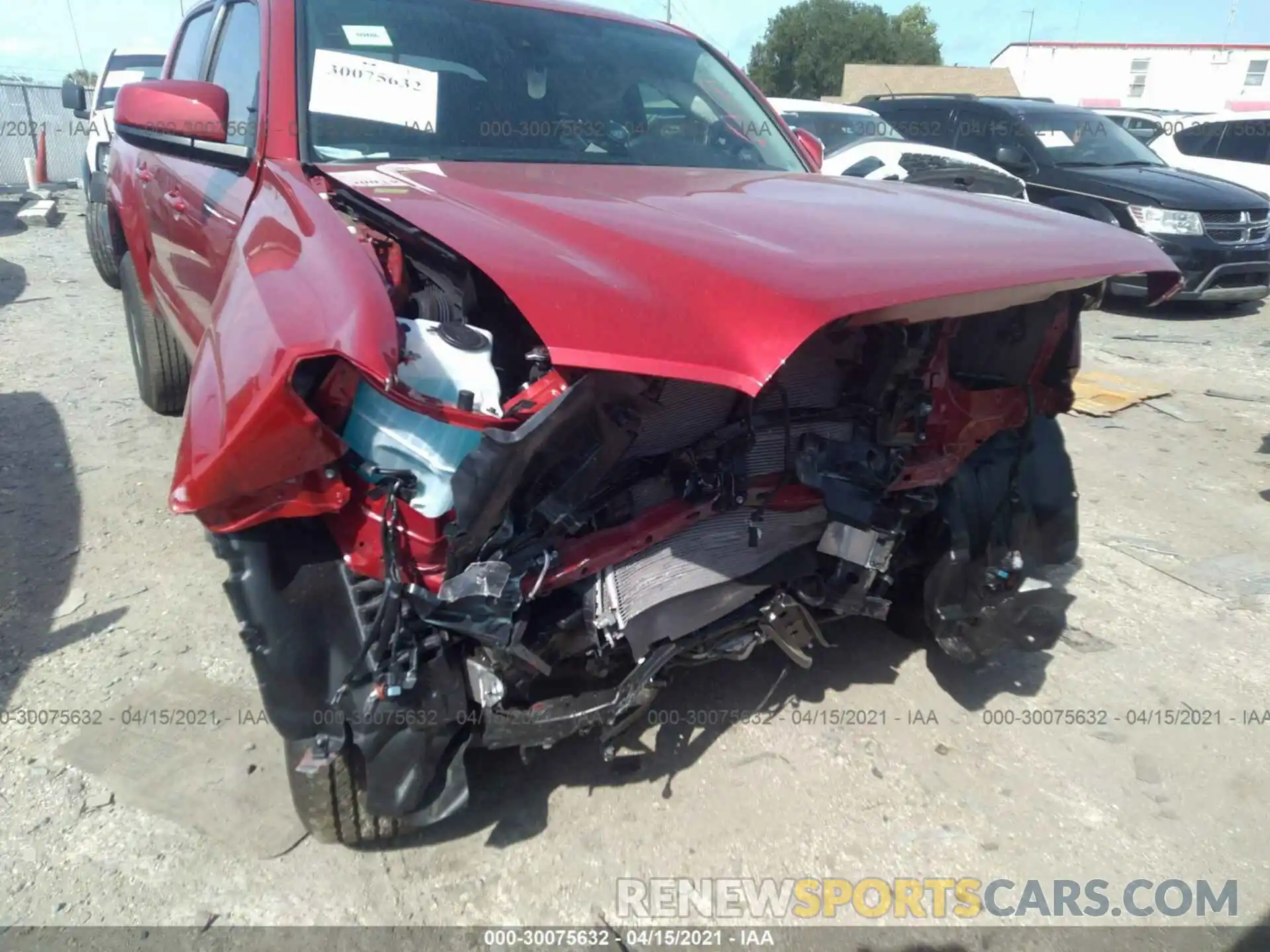 6 Photograph of a damaged car 5TFAX5GN1LX183371 TOYOTA TACOMA 2WD 2020