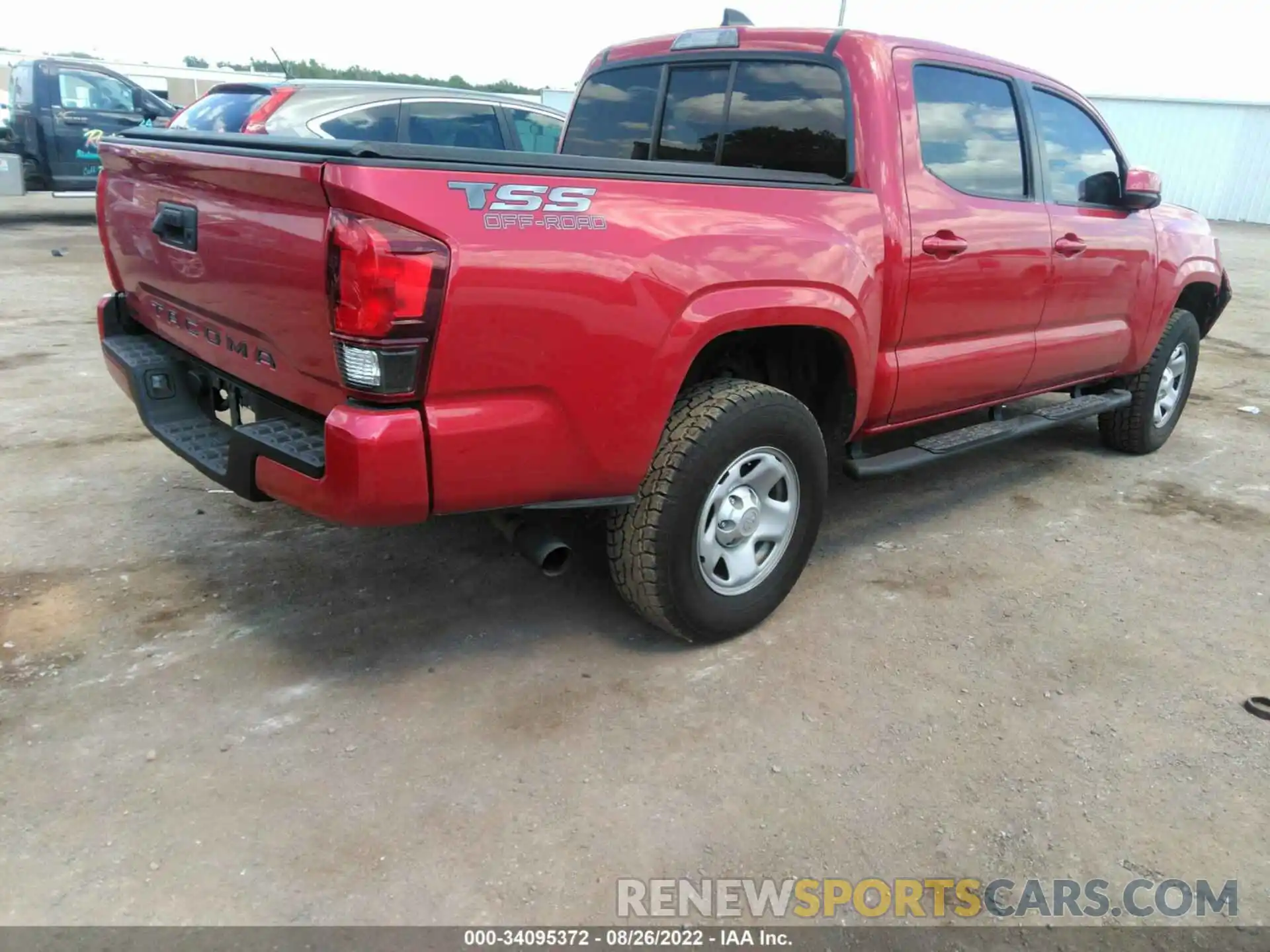 4 Photograph of a damaged car 5TFAX5GN2LX171469 TOYOTA TACOMA 2WD 2020