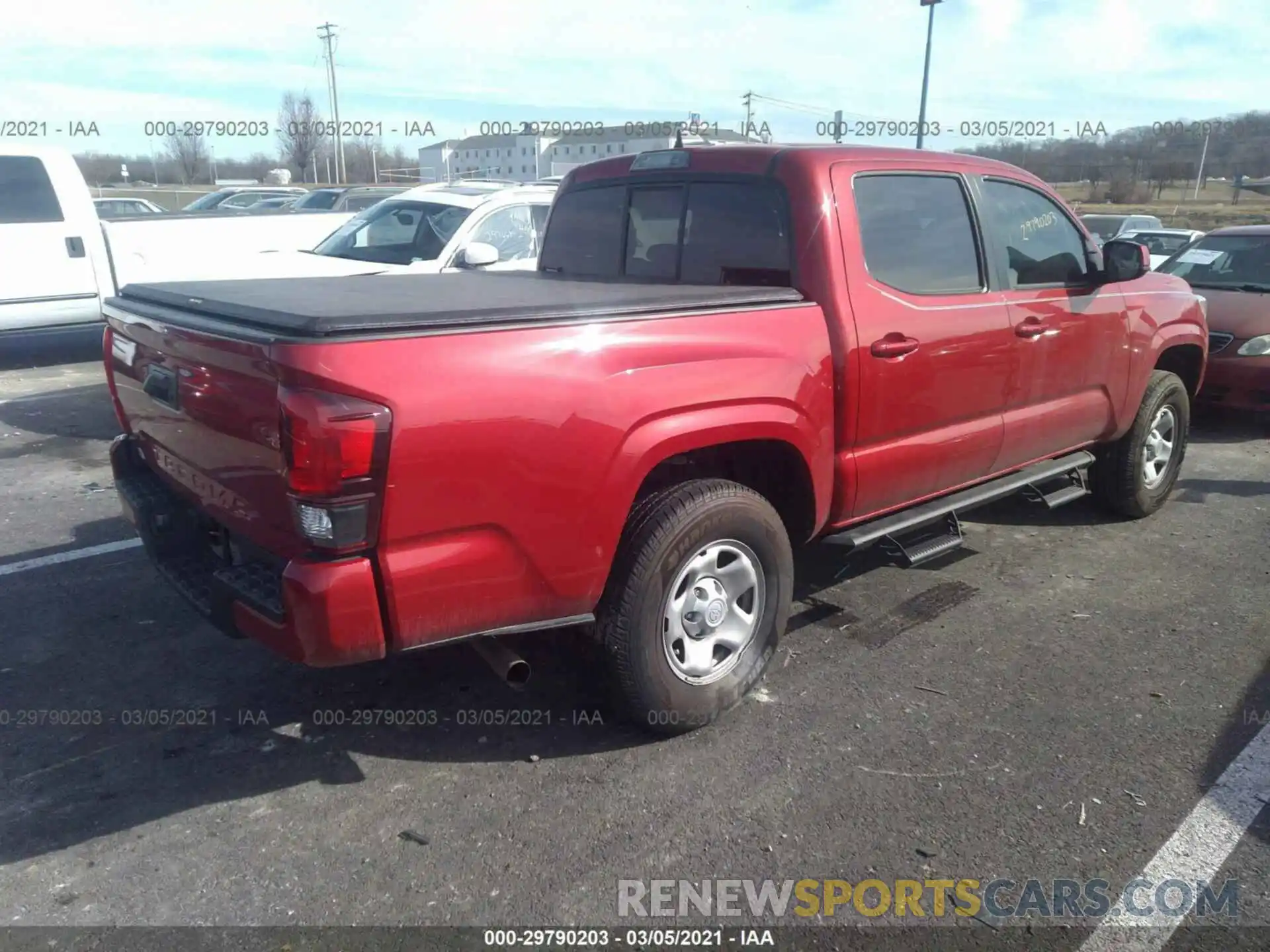 4 Photograph of a damaged car 5TFAX5GN2LX173917 TOYOTA TACOMA 2WD 2020