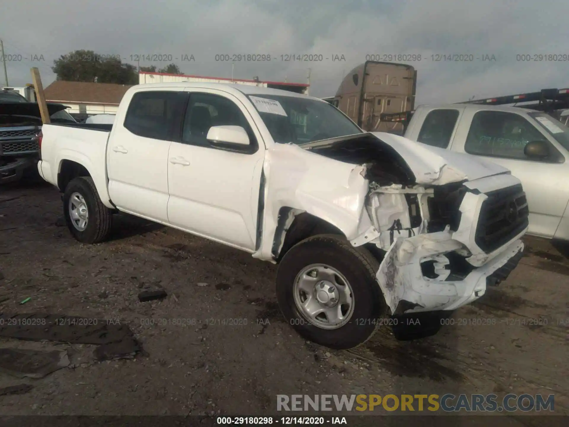 1 Фотография поврежденного автомобиля 5TFAX5GN2LX184285 TOYOTA TACOMA 2WD 2020