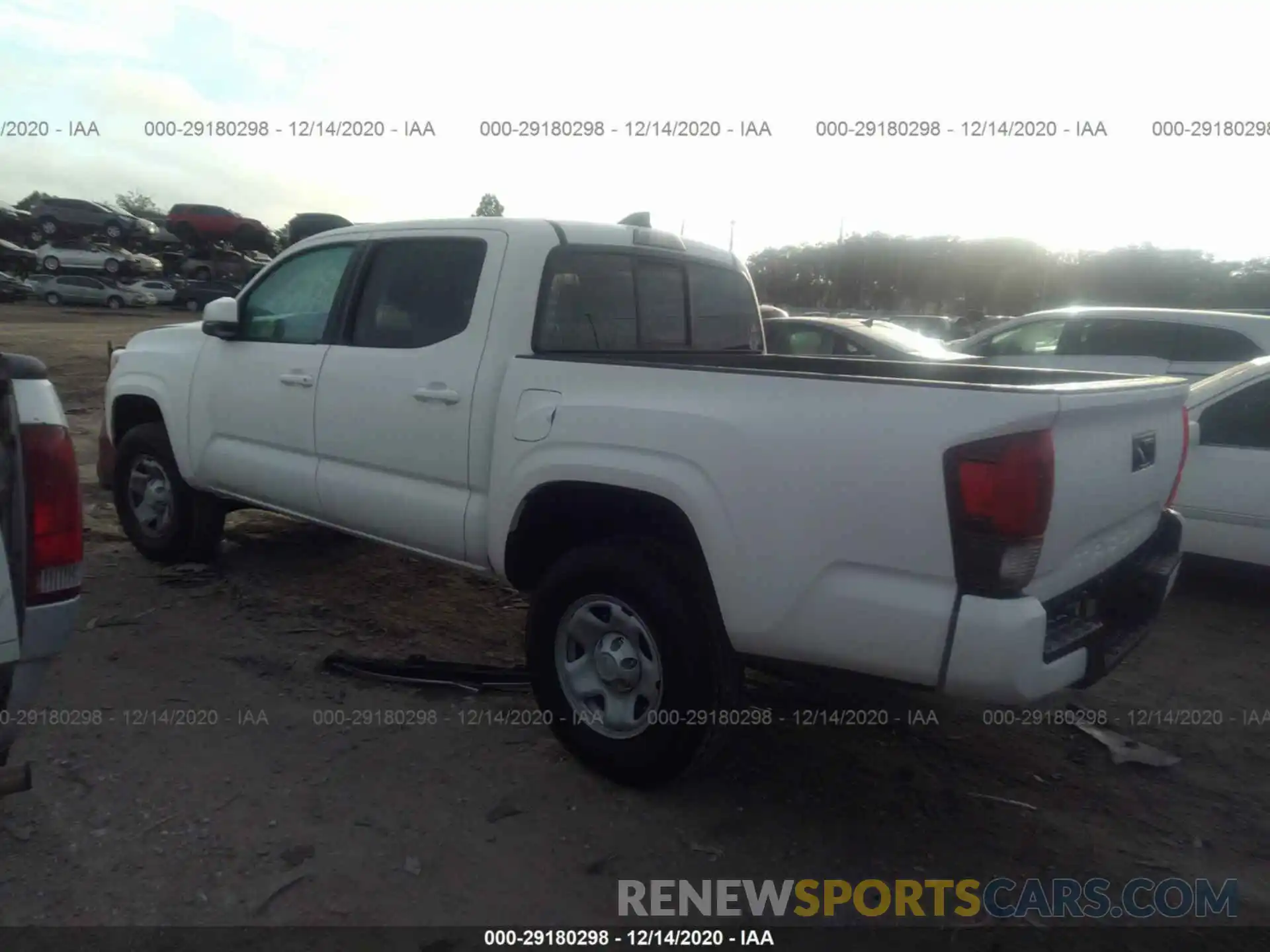 3 Photograph of a damaged car 5TFAX5GN2LX184285 TOYOTA TACOMA 2WD 2020