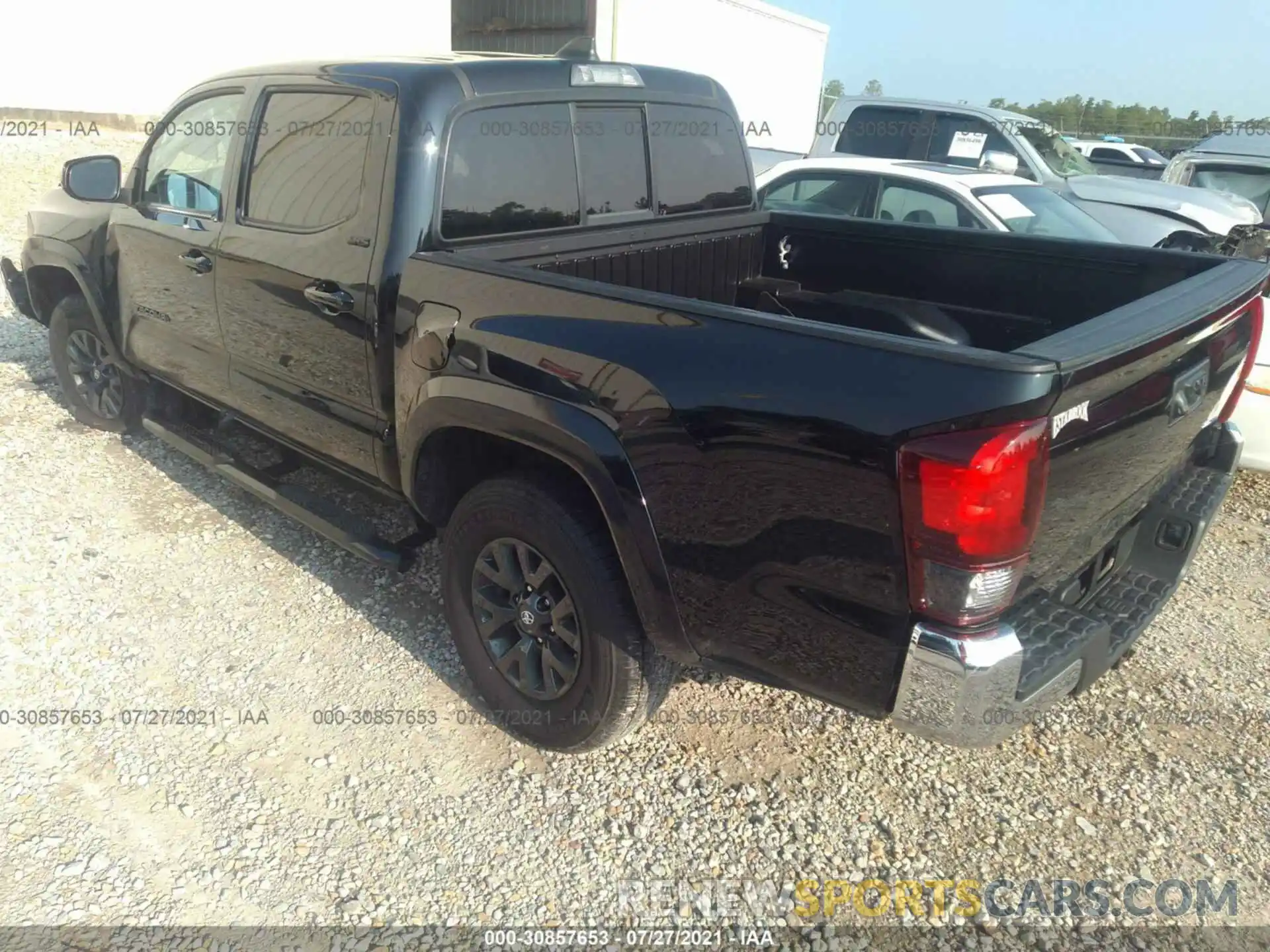 3 Photograph of a damaged car 5TFAX5GN2LX187445 TOYOTA TACOMA 2WD 2020