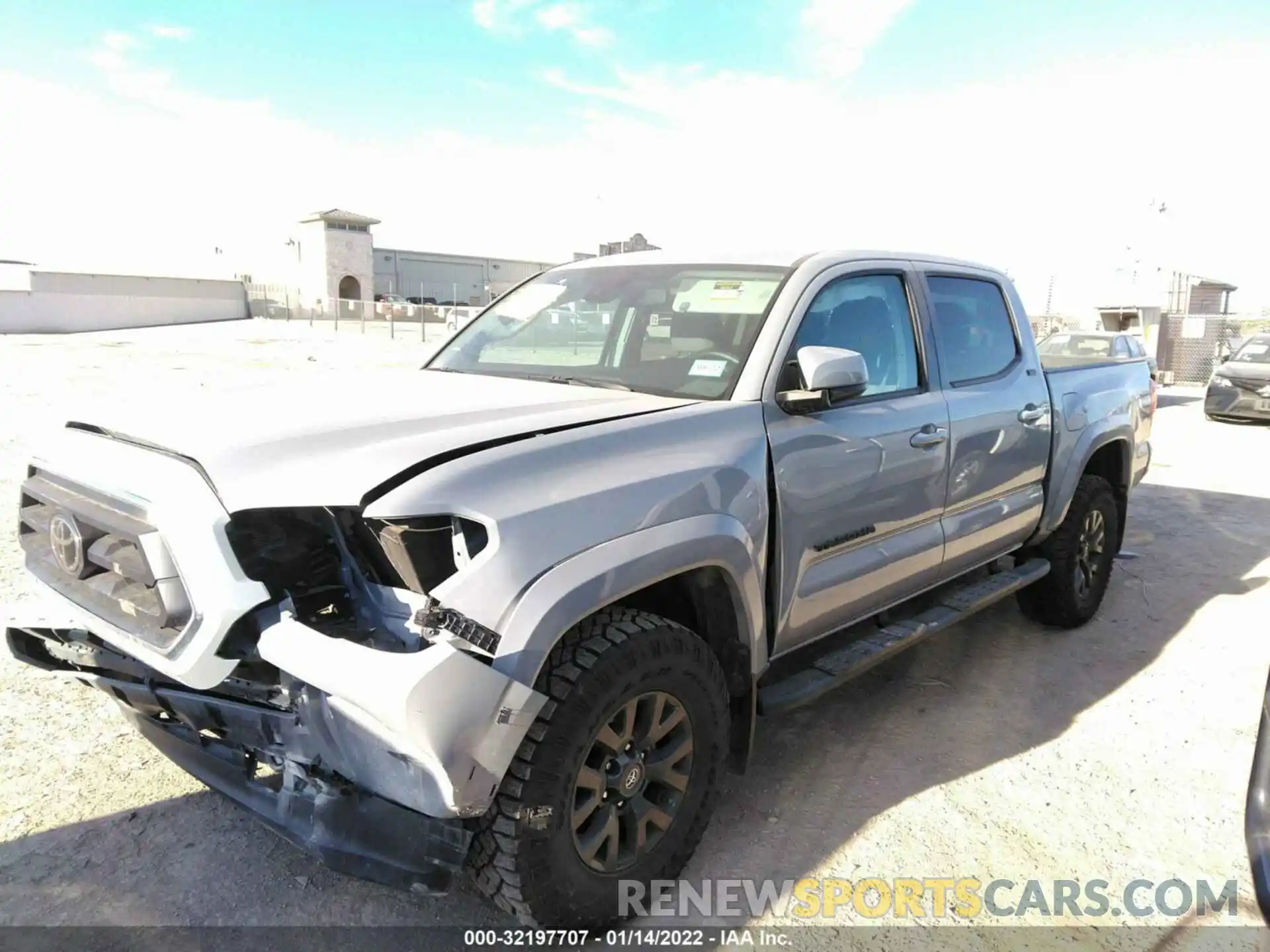 2 Photograph of a damaged car 5TFAX5GN2LX188353 TOYOTA TACOMA 2WD 2020