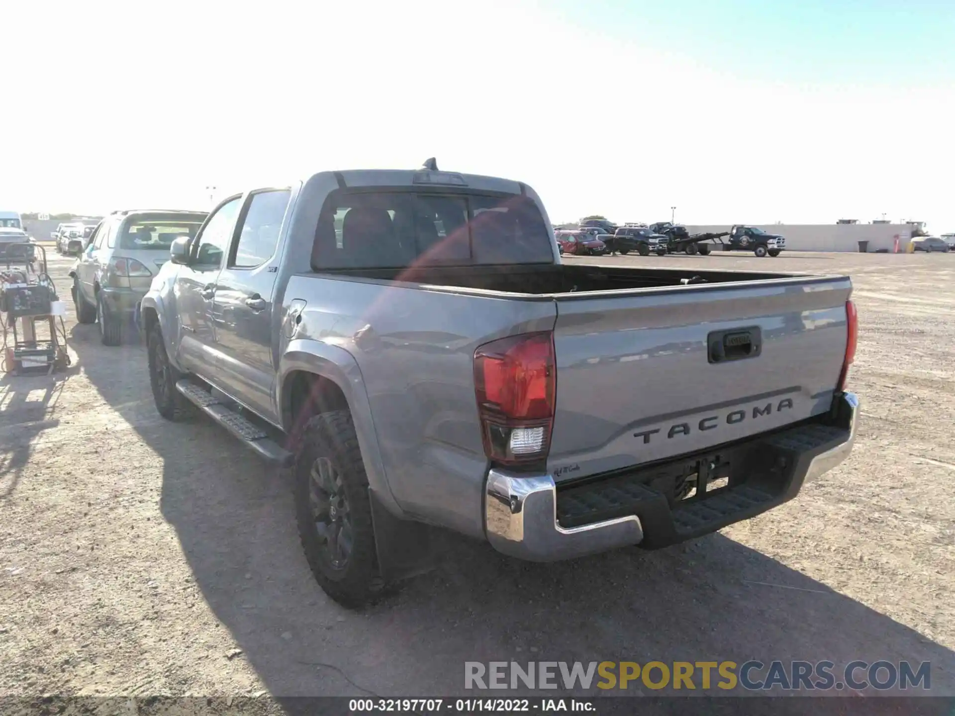 3 Photograph of a damaged car 5TFAX5GN2LX188353 TOYOTA TACOMA 2WD 2020