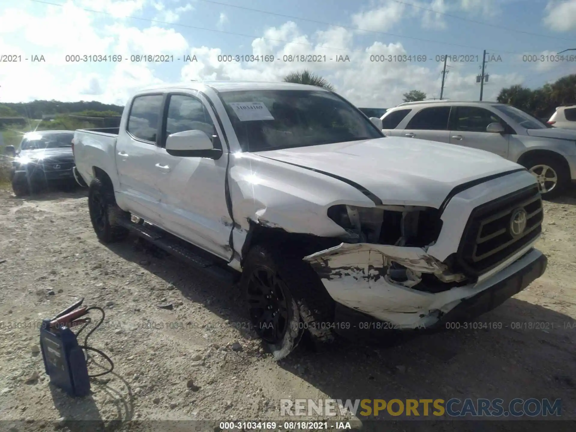 6 Photograph of a damaged car 5TFAX5GN3LX168936 TOYOTA TACOMA 2WD 2020