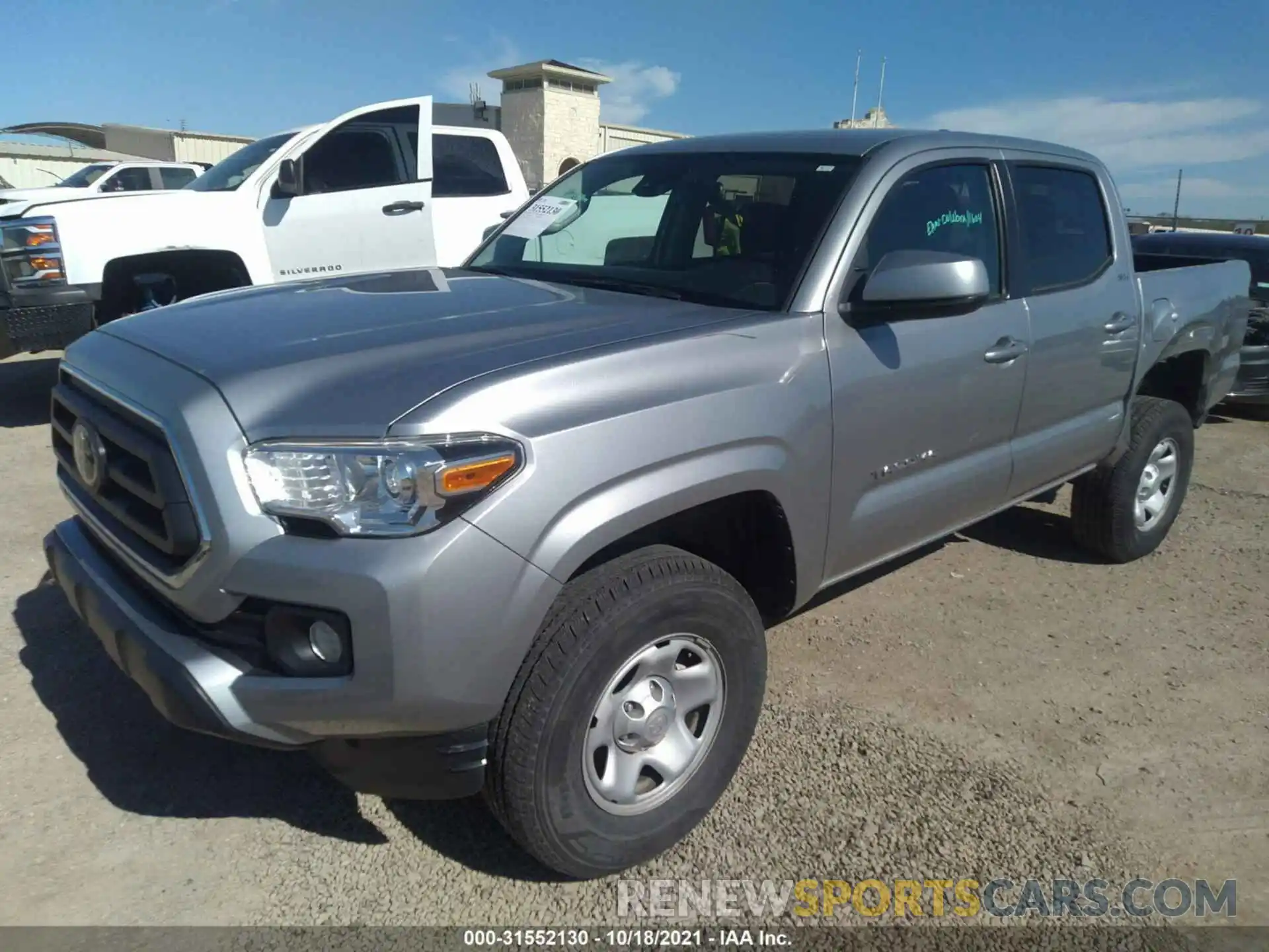 2 Photograph of a damaged car 5TFAX5GN3LX173280 TOYOTA TACOMA 2WD 2020