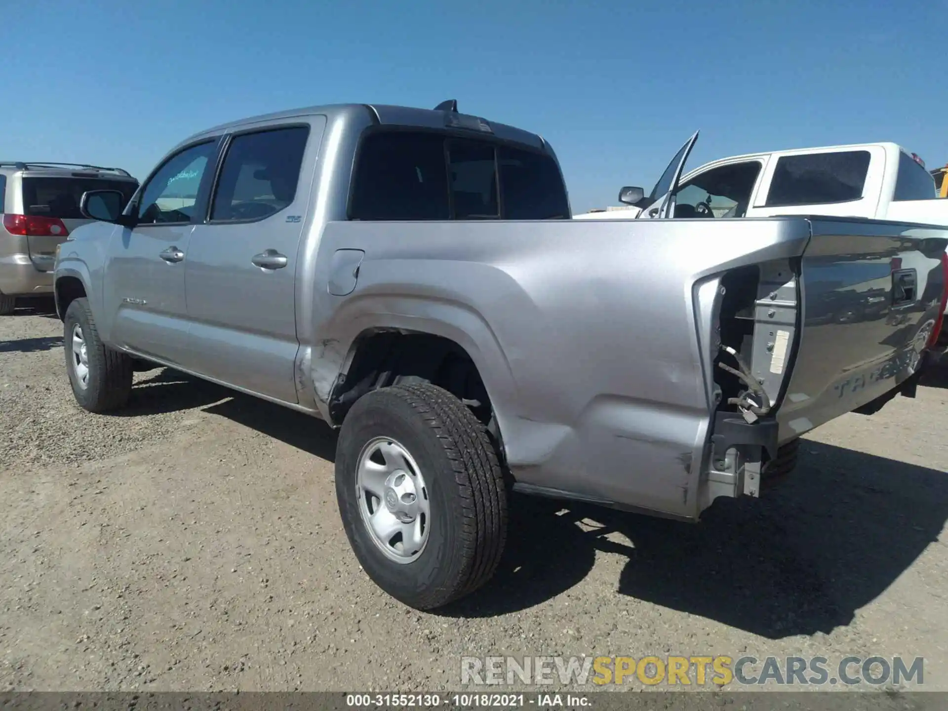 3 Photograph of a damaged car 5TFAX5GN3LX173280 TOYOTA TACOMA 2WD 2020