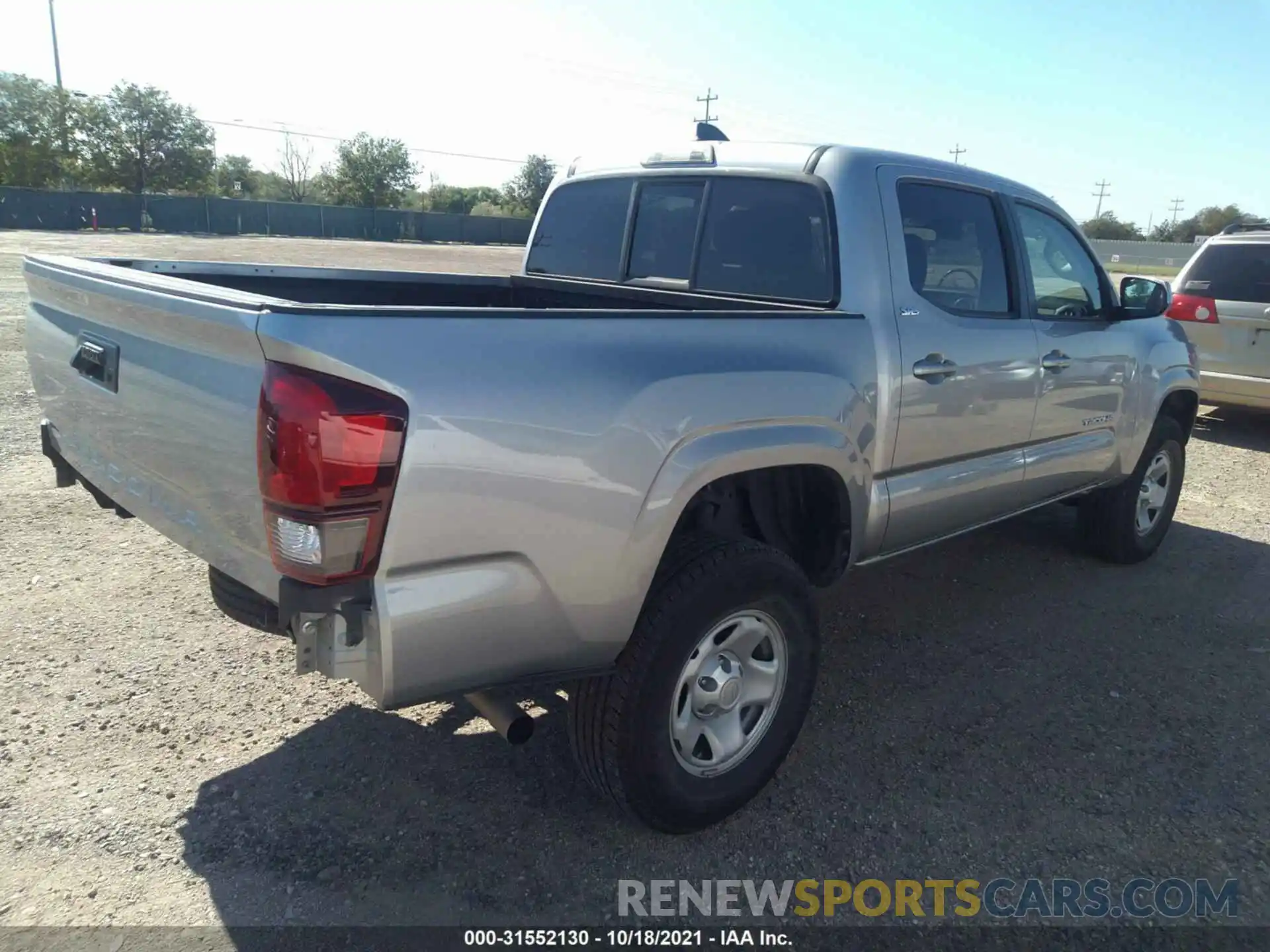 4 Photograph of a damaged car 5TFAX5GN3LX173280 TOYOTA TACOMA 2WD 2020