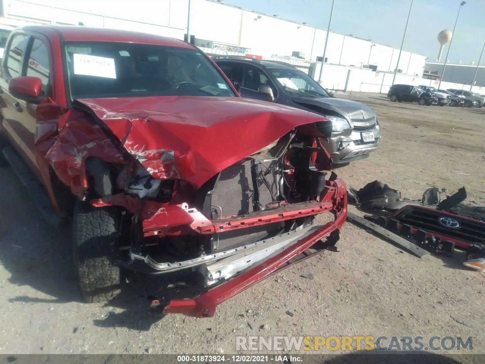 6 Photograph of a damaged car 5TFAX5GN3LX173814 TOYOTA TACOMA 2WD 2020