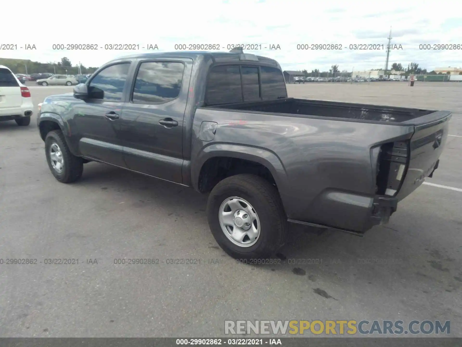 3 Photograph of a damaged car 5TFAX5GN3LX174803 TOYOTA TACOMA 2WD 2020