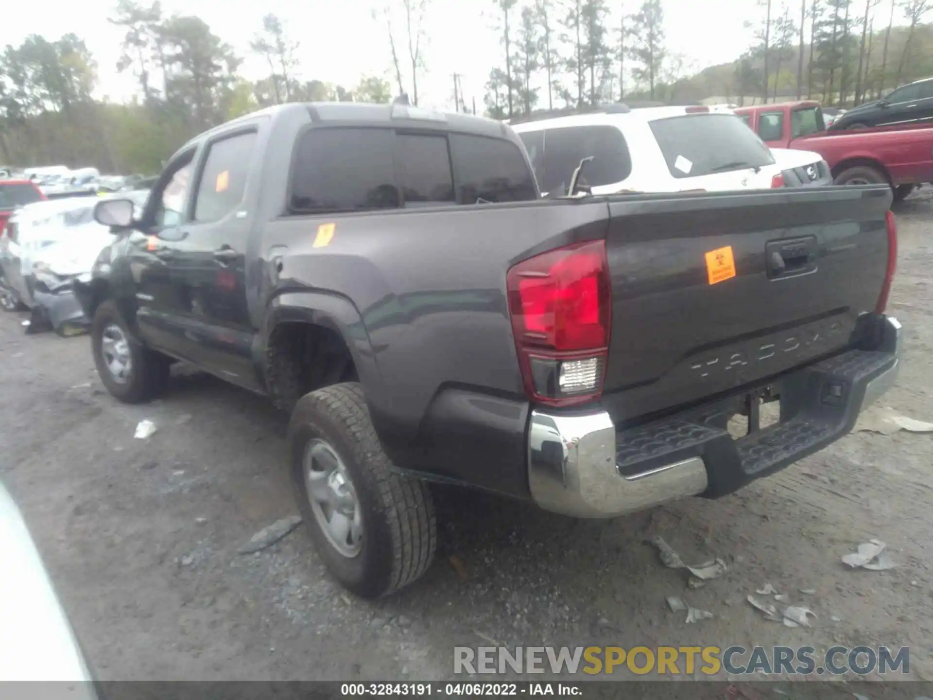 3 Photograph of a damaged car 5TFAX5GN3LX178284 TOYOTA TACOMA 2WD 2020