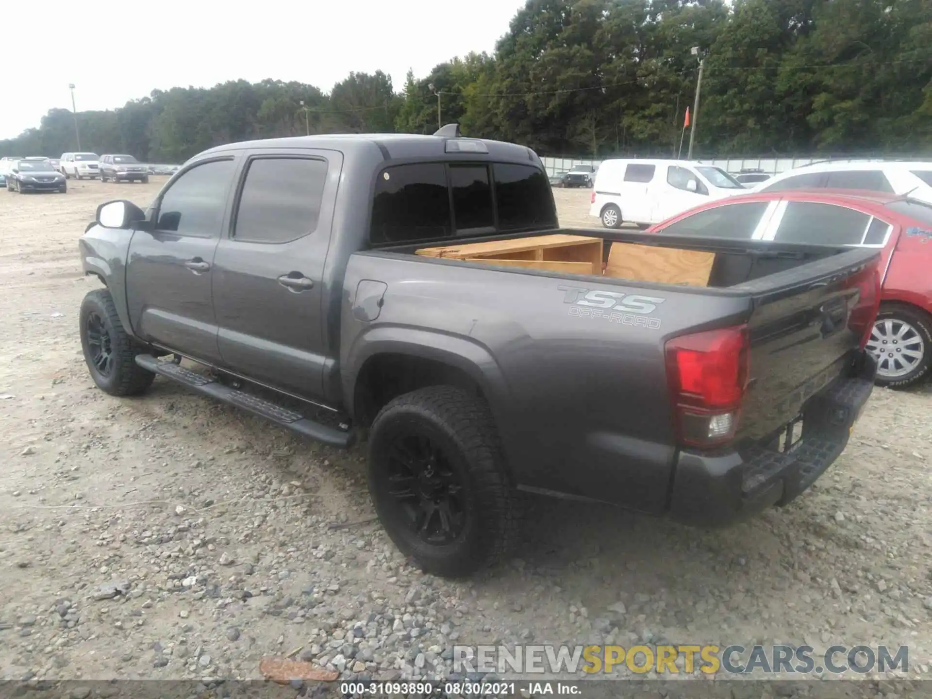 3 Photograph of a damaged car 5TFAX5GN3LX181850 TOYOTA TACOMA 2WD 2020