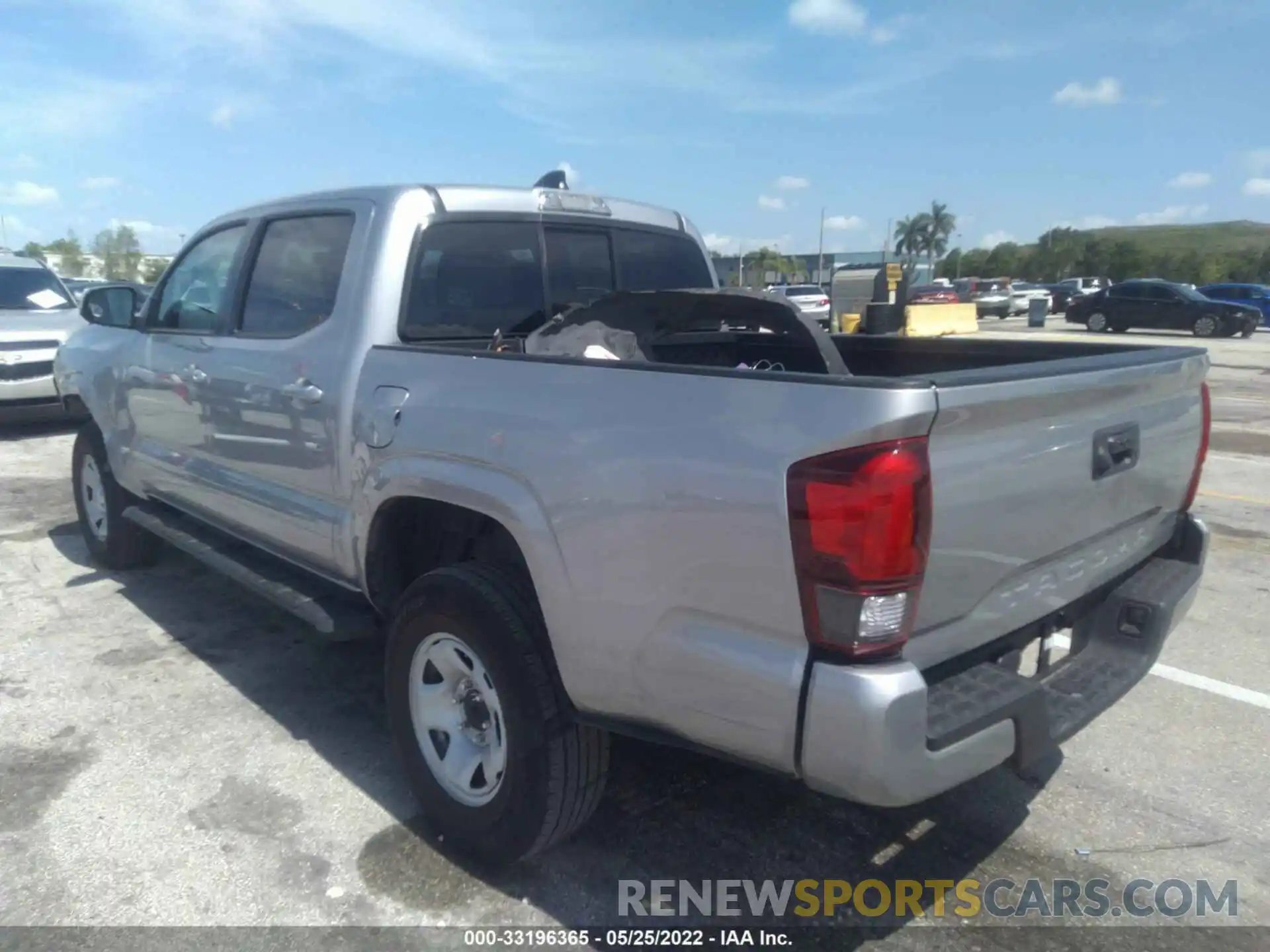 3 Photograph of a damaged car 5TFAX5GN3LX182433 TOYOTA TACOMA 2WD 2020