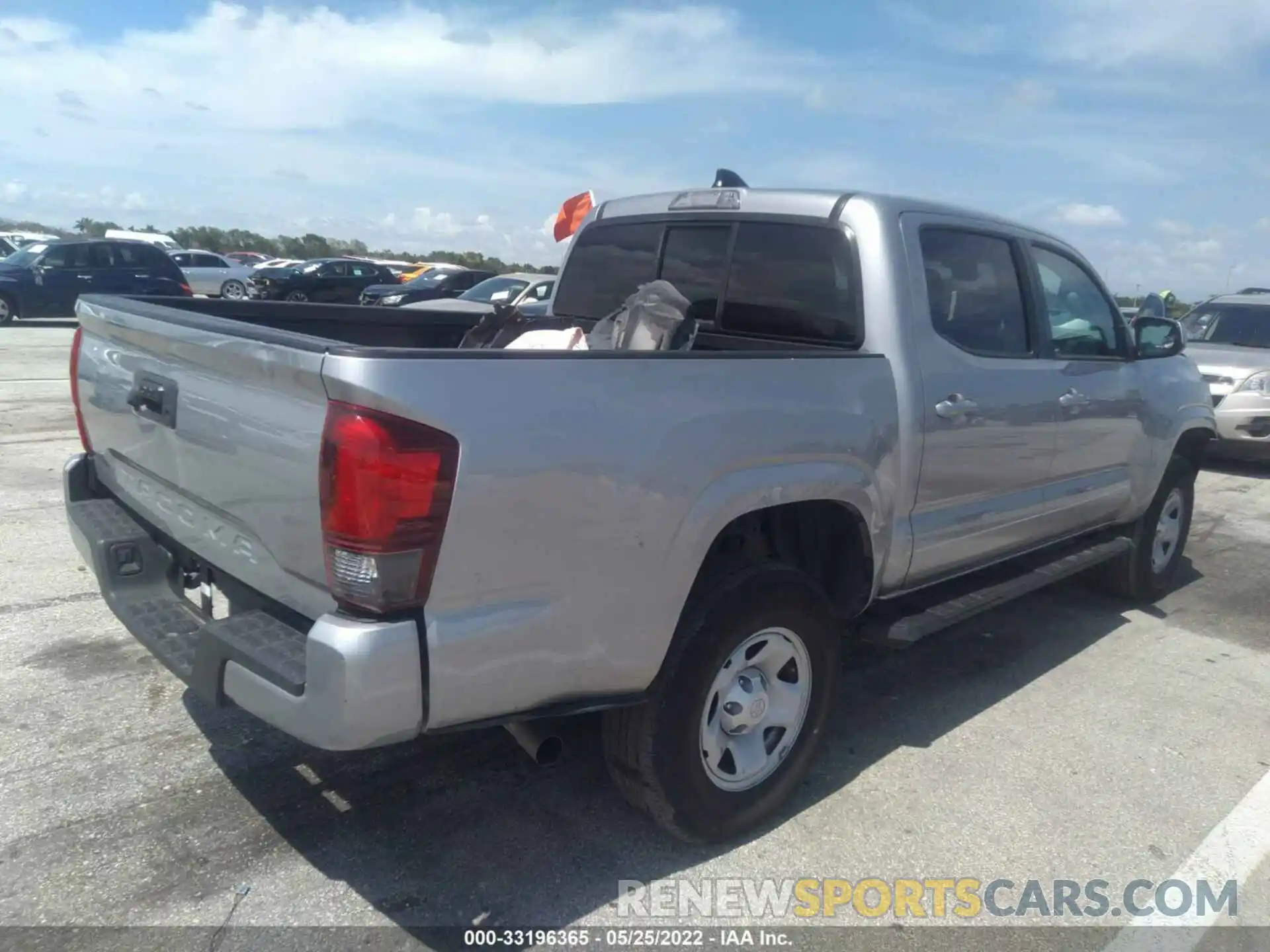 4 Photograph of a damaged car 5TFAX5GN3LX182433 TOYOTA TACOMA 2WD 2020