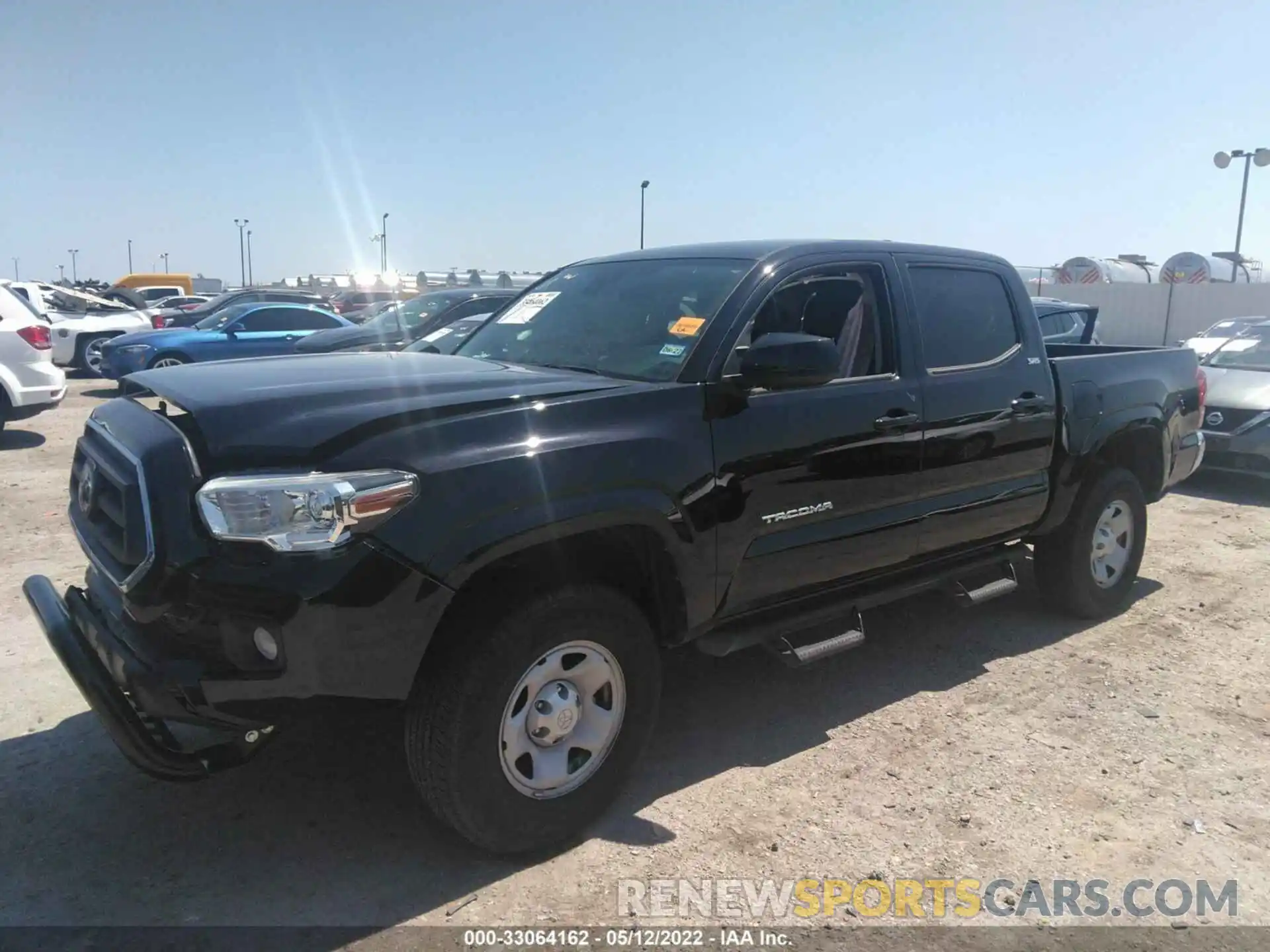 2 Photograph of a damaged car 5TFAX5GN3LX182660 TOYOTA TACOMA 2WD 2020