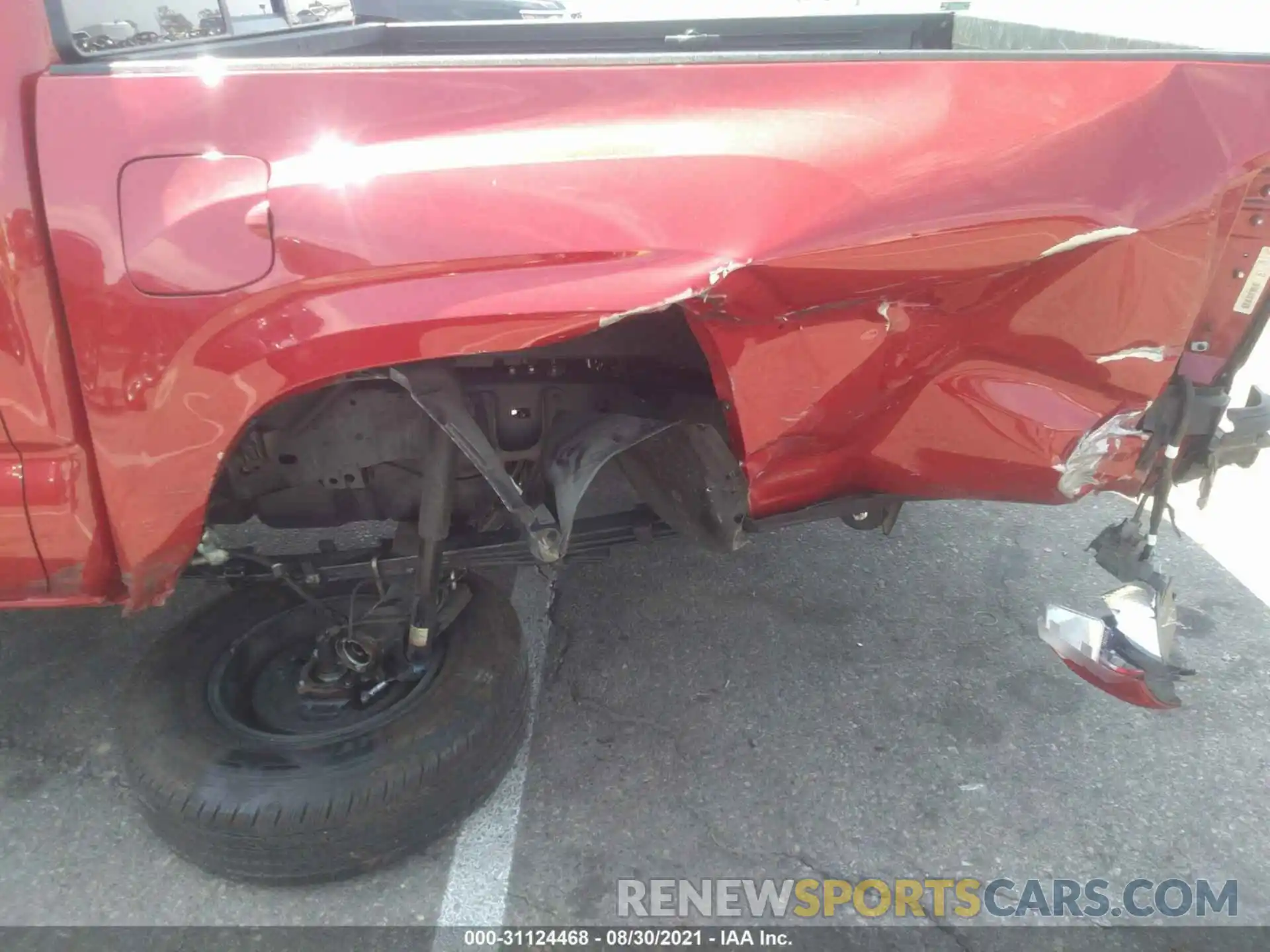 6 Photograph of a damaged car 5TFAX5GN3LX185025 TOYOTA TACOMA 2WD 2020