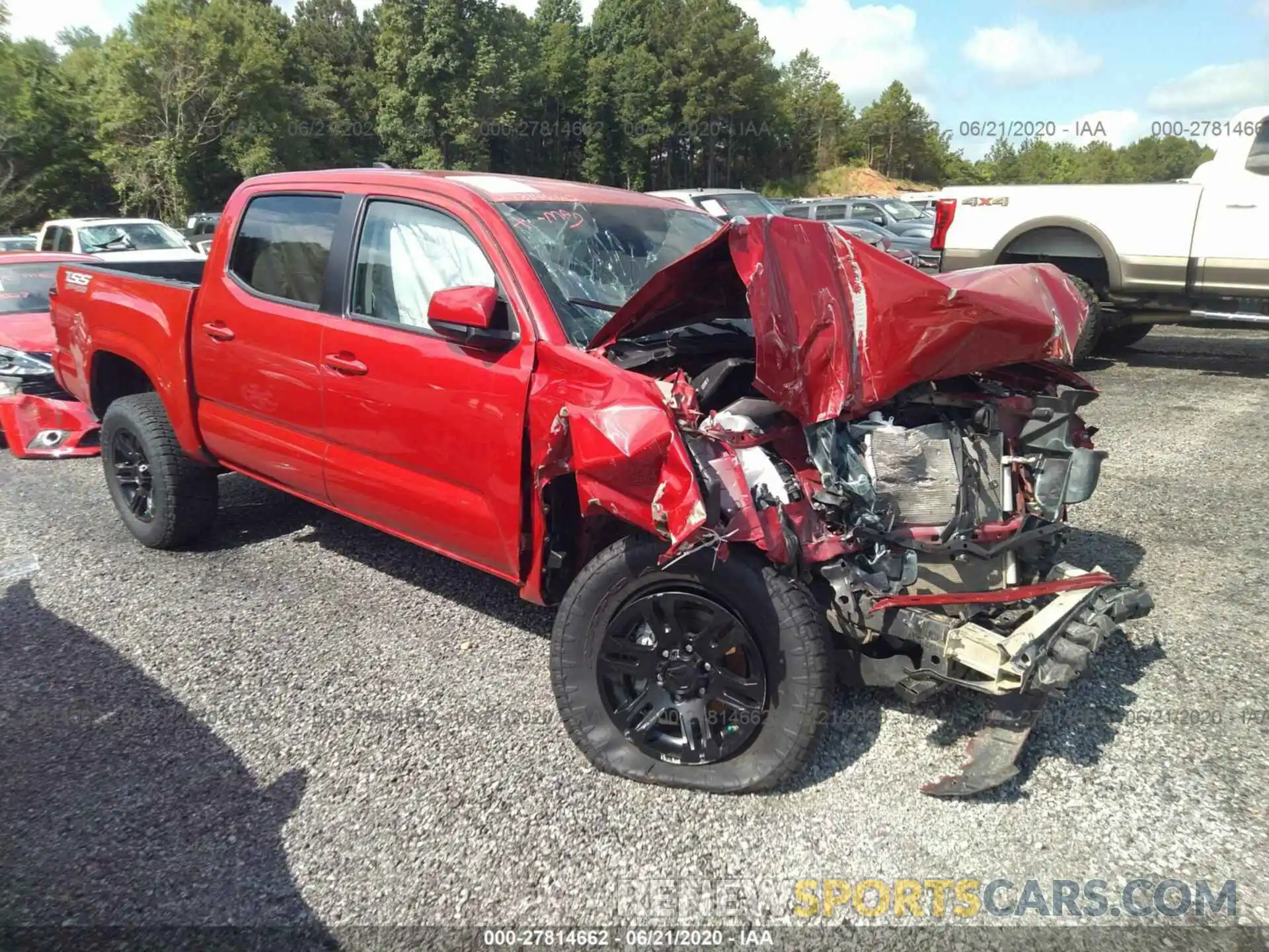 1 Фотография поврежденного автомобиля 5TFAX5GN4LX175670 TOYOTA TACOMA 2WD 2020