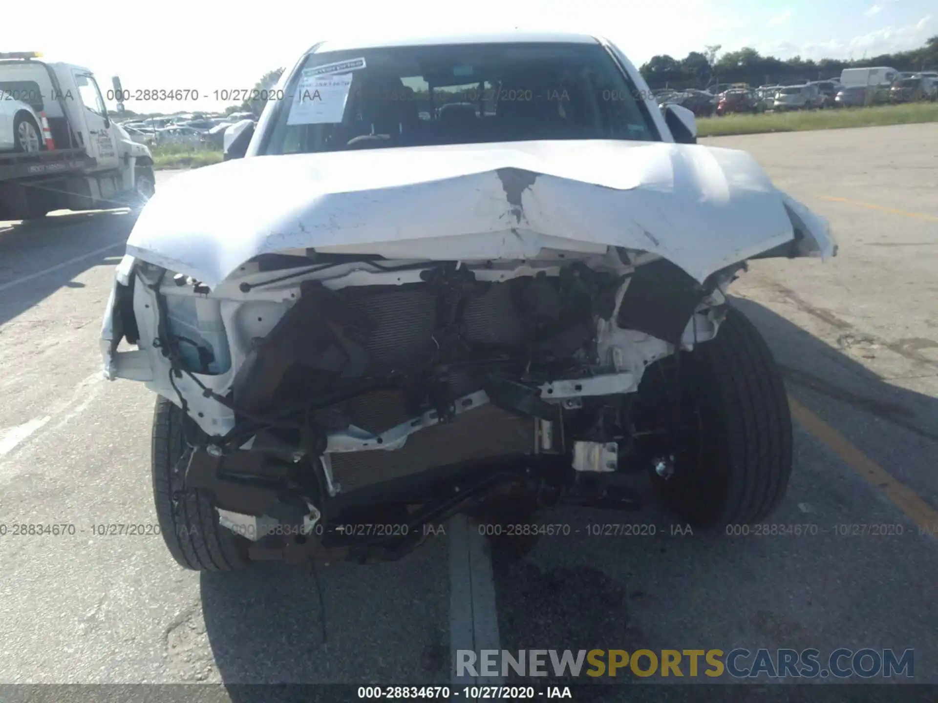 6 Photograph of a damaged car 5TFAX5GN4LX176060 TOYOTA TACOMA 2WD 2020