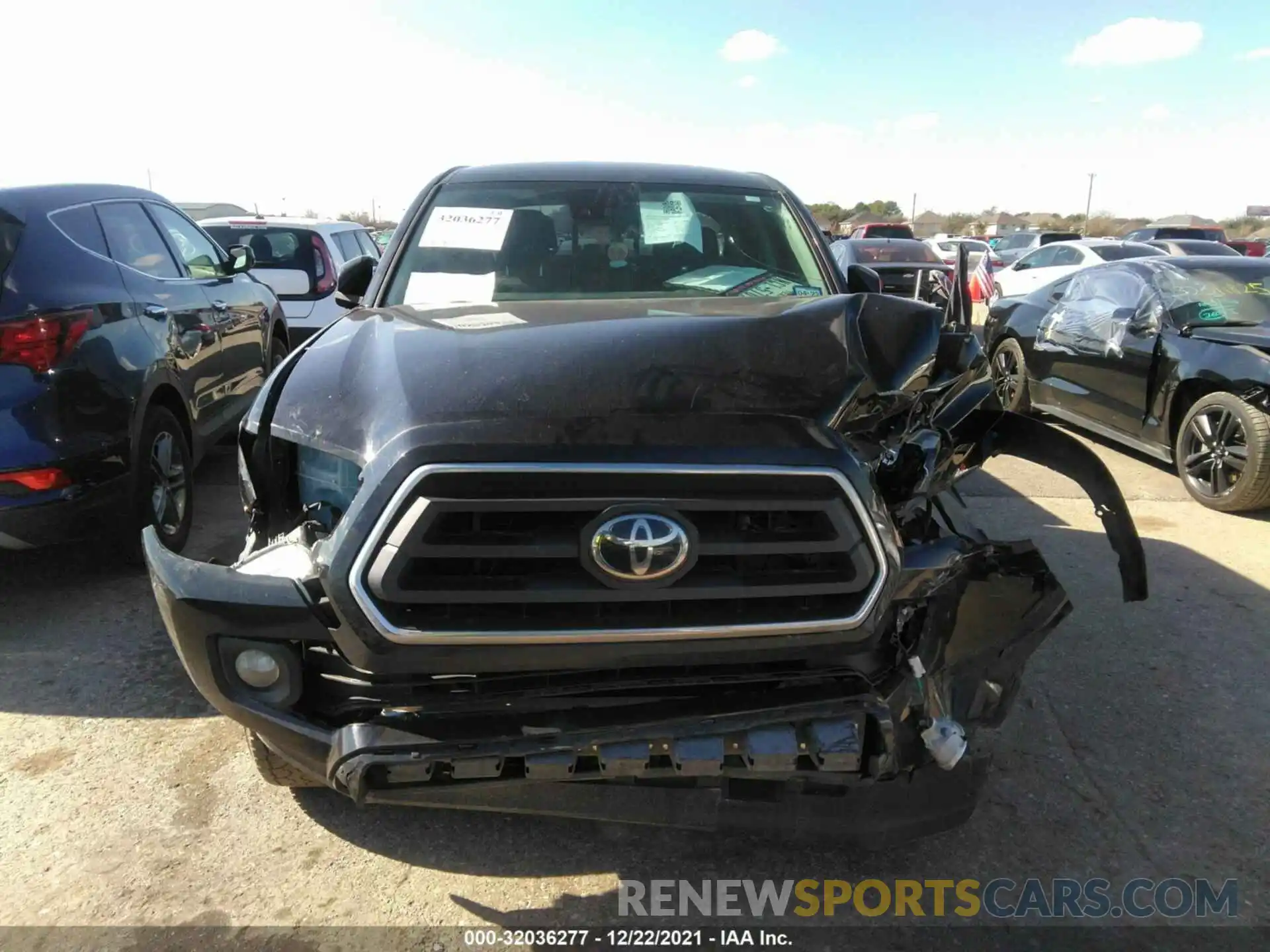 6 Photograph of a damaged car 5TFAX5GN4LX178875 TOYOTA TACOMA 2WD 2020