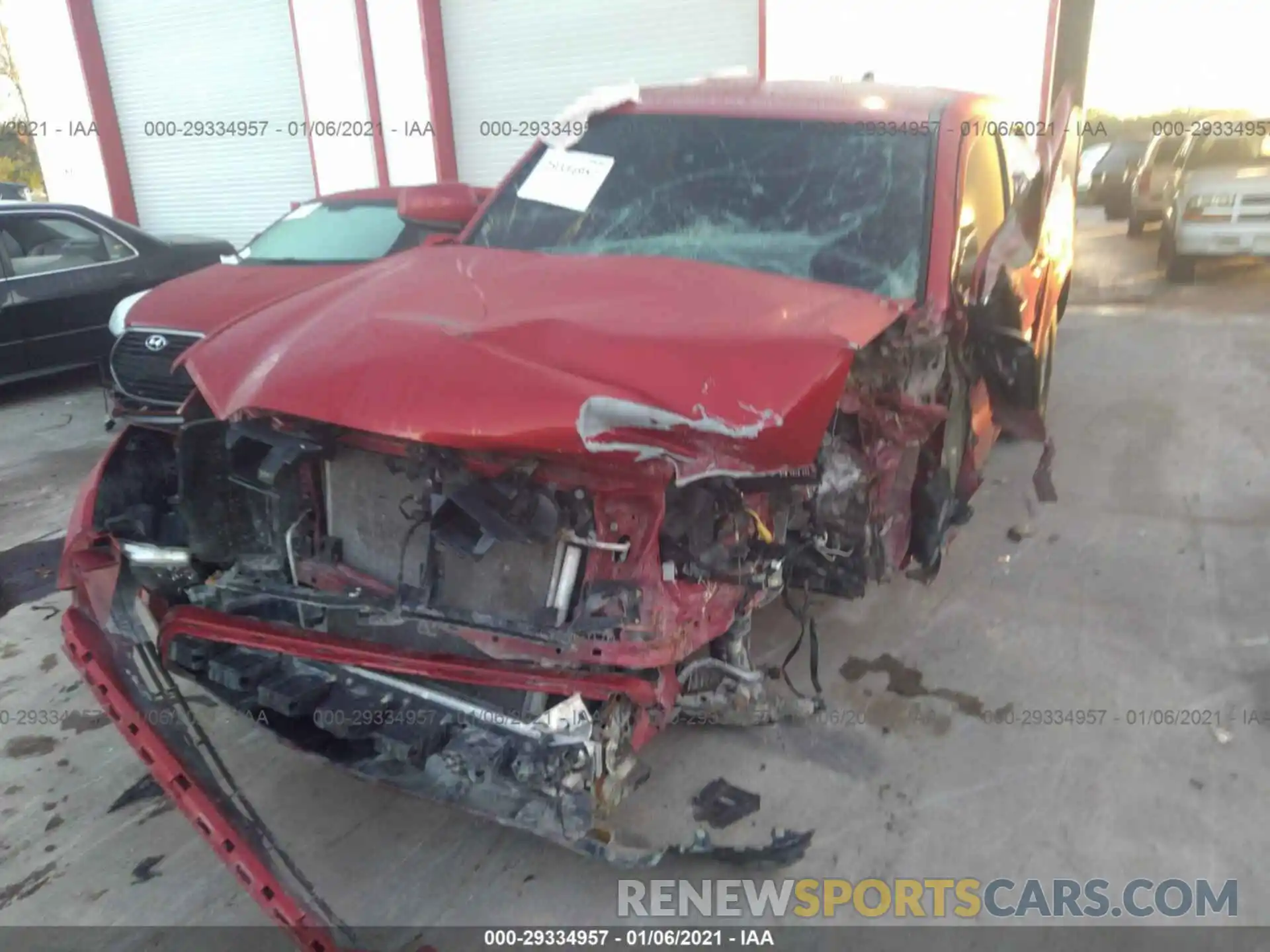 6 Photograph of a damaged car 5TFAX5GN4LX183266 TOYOTA TACOMA 2WD 2020